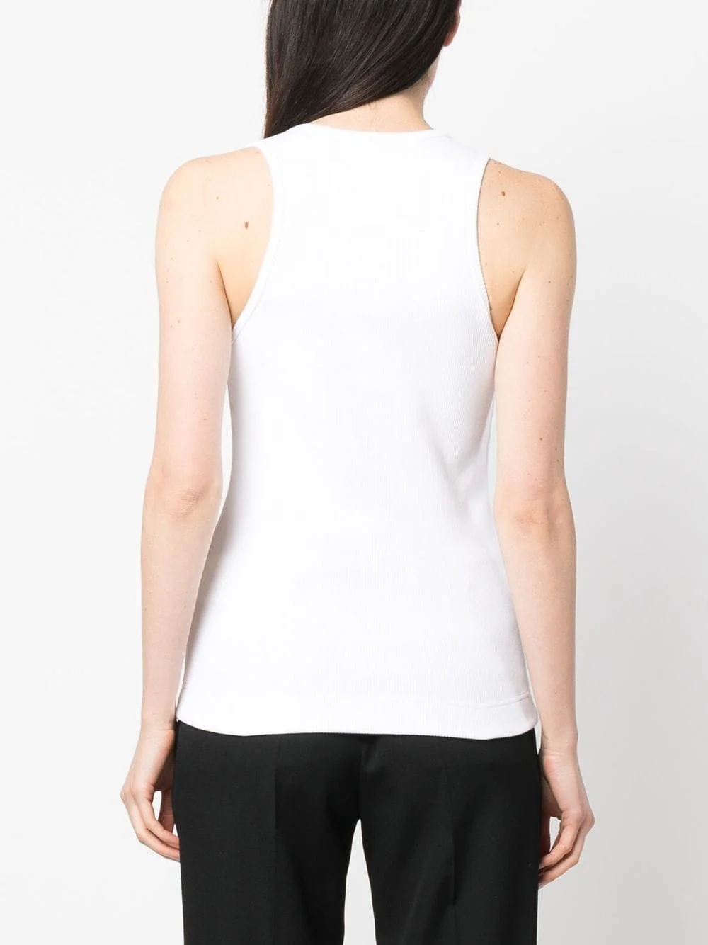 GIVENCHY Slim Fit Tank Top in Cotton with 4G Detail - Image 4