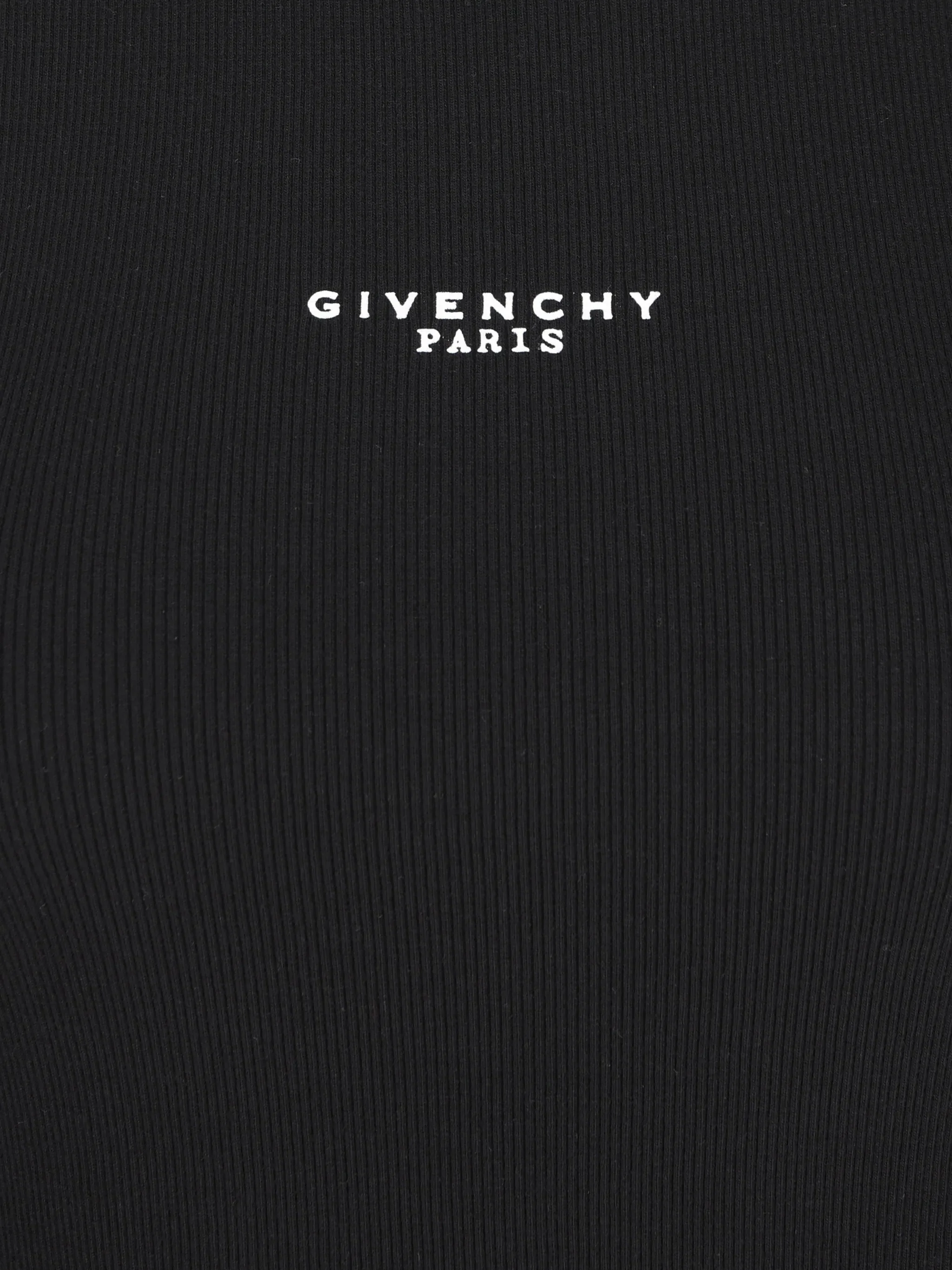 GIVENCHY Slim Fit Tank Top in Cotton with Paris Print - Image 5