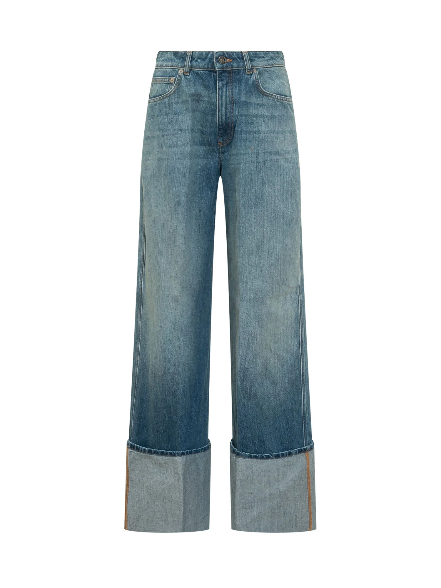 Givenchy Stylish Jeans with Unique Hem Detail - Medium Size