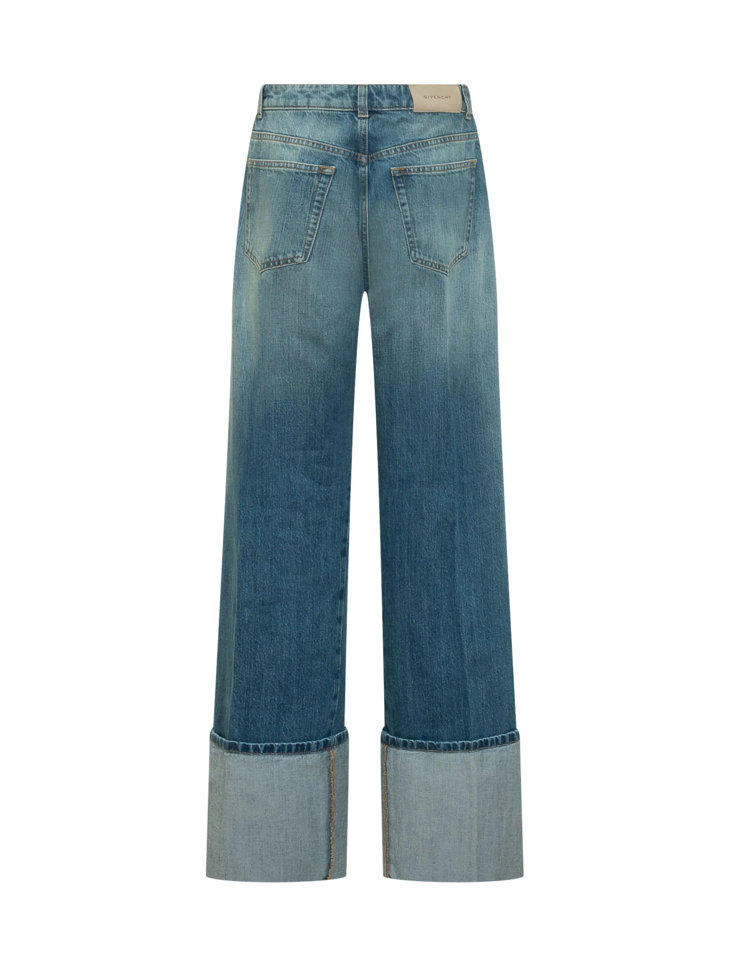 Givenchy Stylish Jeans with Unique Hem Detail - Medium Size - Image 2