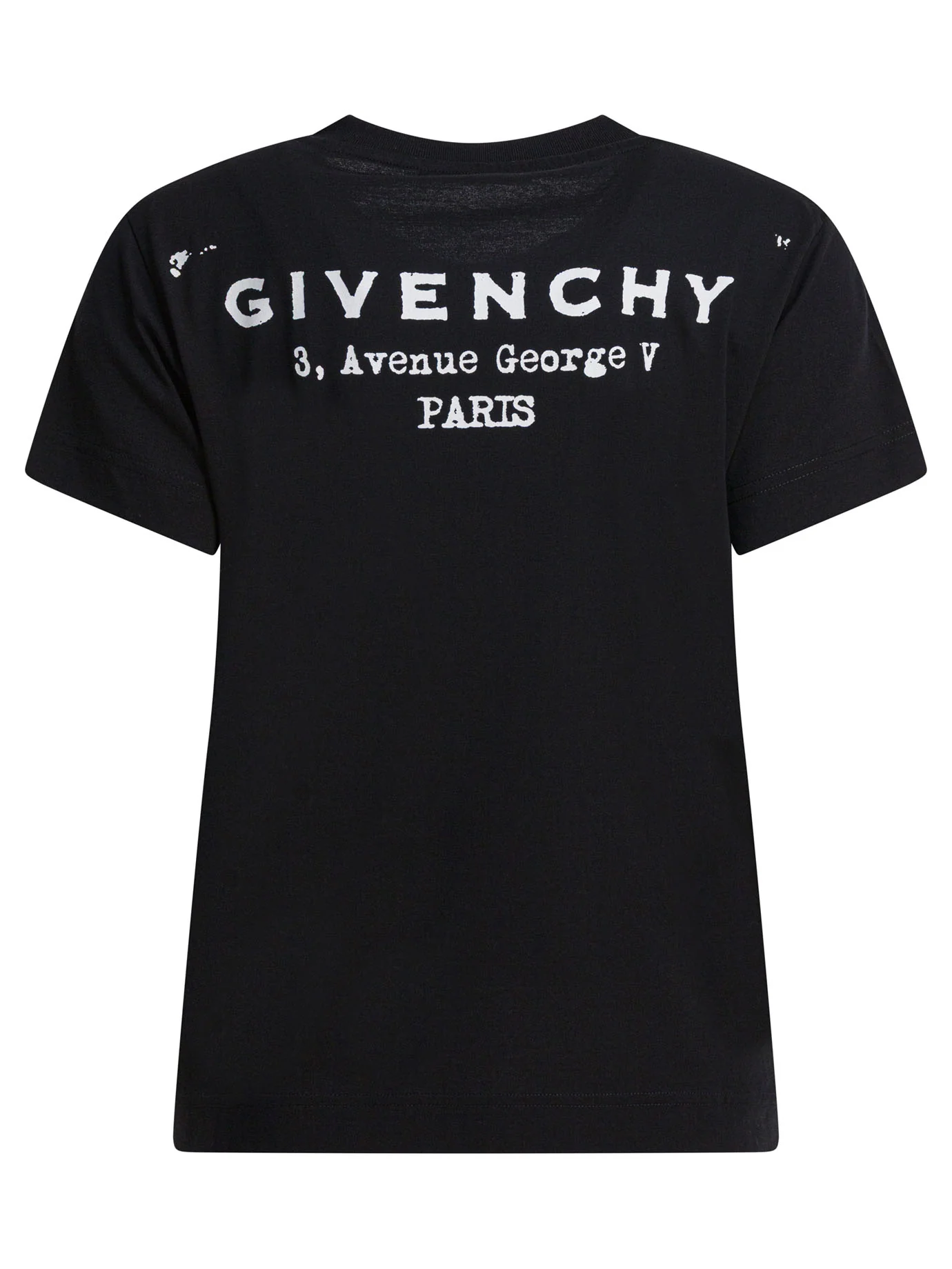 GIVENCHY T-shirt in Cotton with GIVENCHY Stamp Print - Image 6