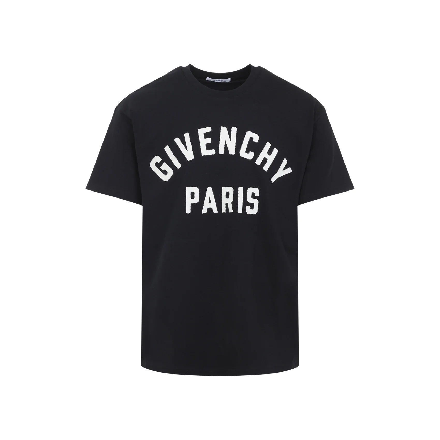 GIVENCHY T-shirt in Cotton with Paris Embroidery - Image 2