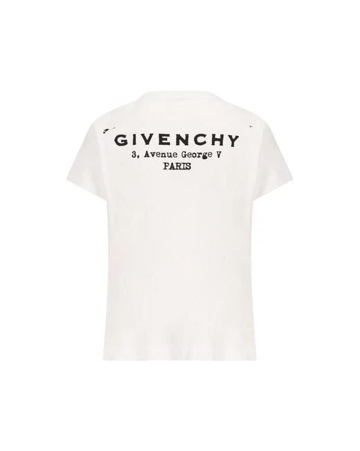 GIVENCHY T-shirt in Cotton with Stamp Print - Image 4