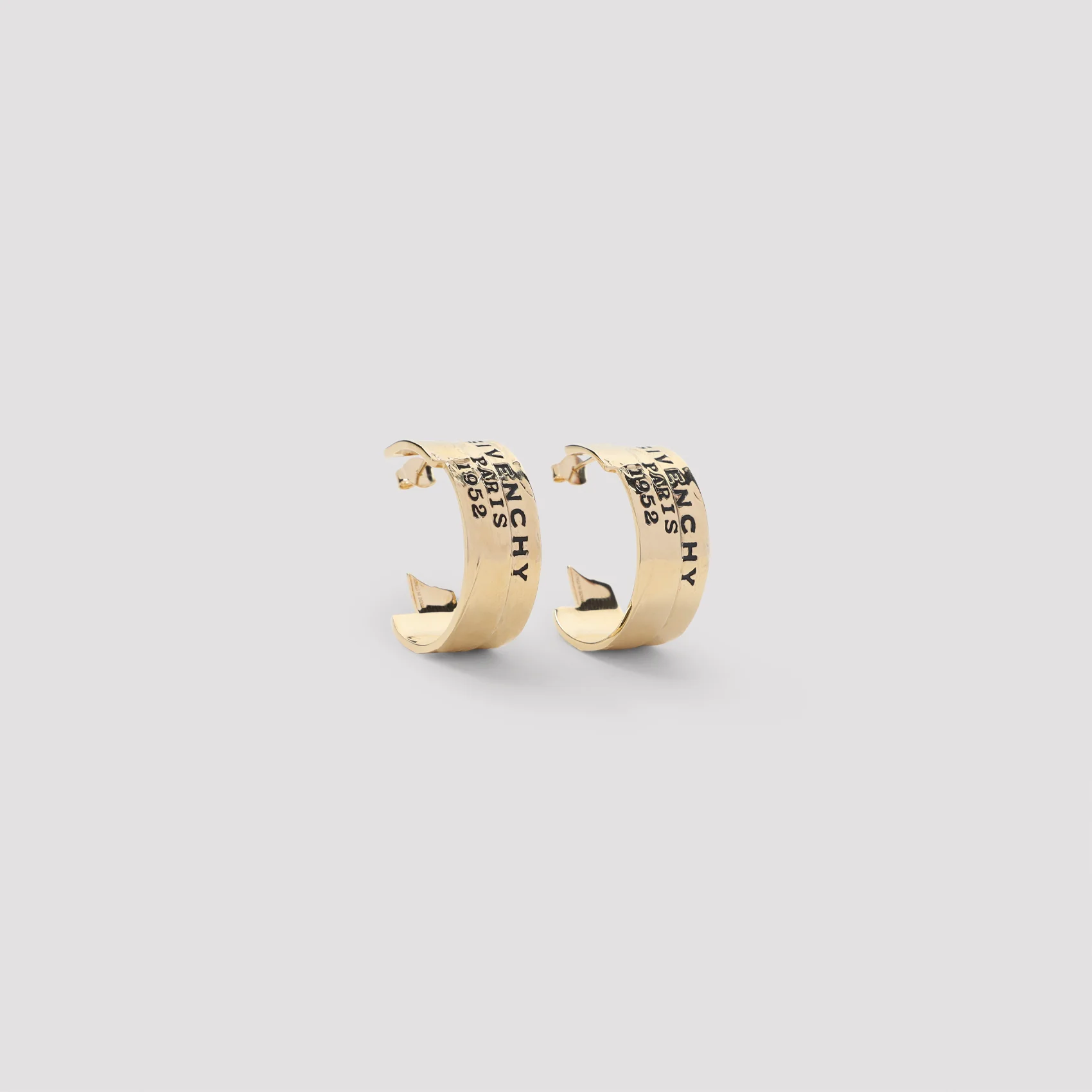 Givenchy Tape Earrings in Metal and Enamel - Image 4