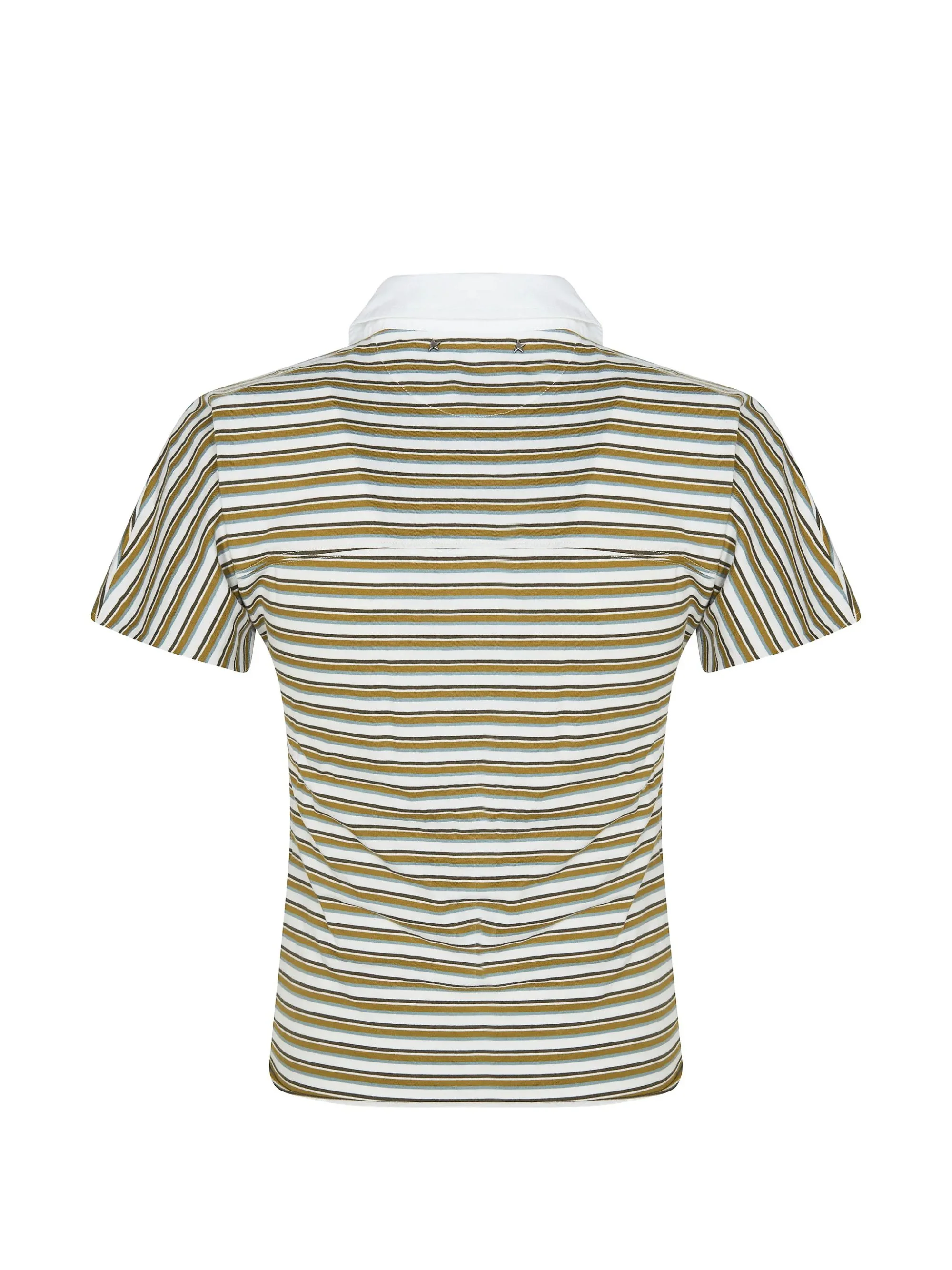 Golden Goose Classic Striped Polo Shirt for Women - Image 2