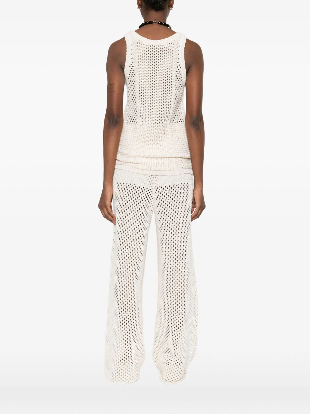Golden Goose Embroidered Cotton Top with Short Sleeves - Image 2