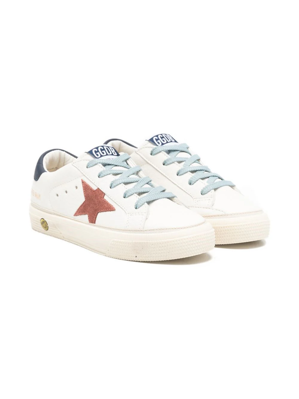 Golden Goose Kids Star-Embellished Leather Sneakers for Boys