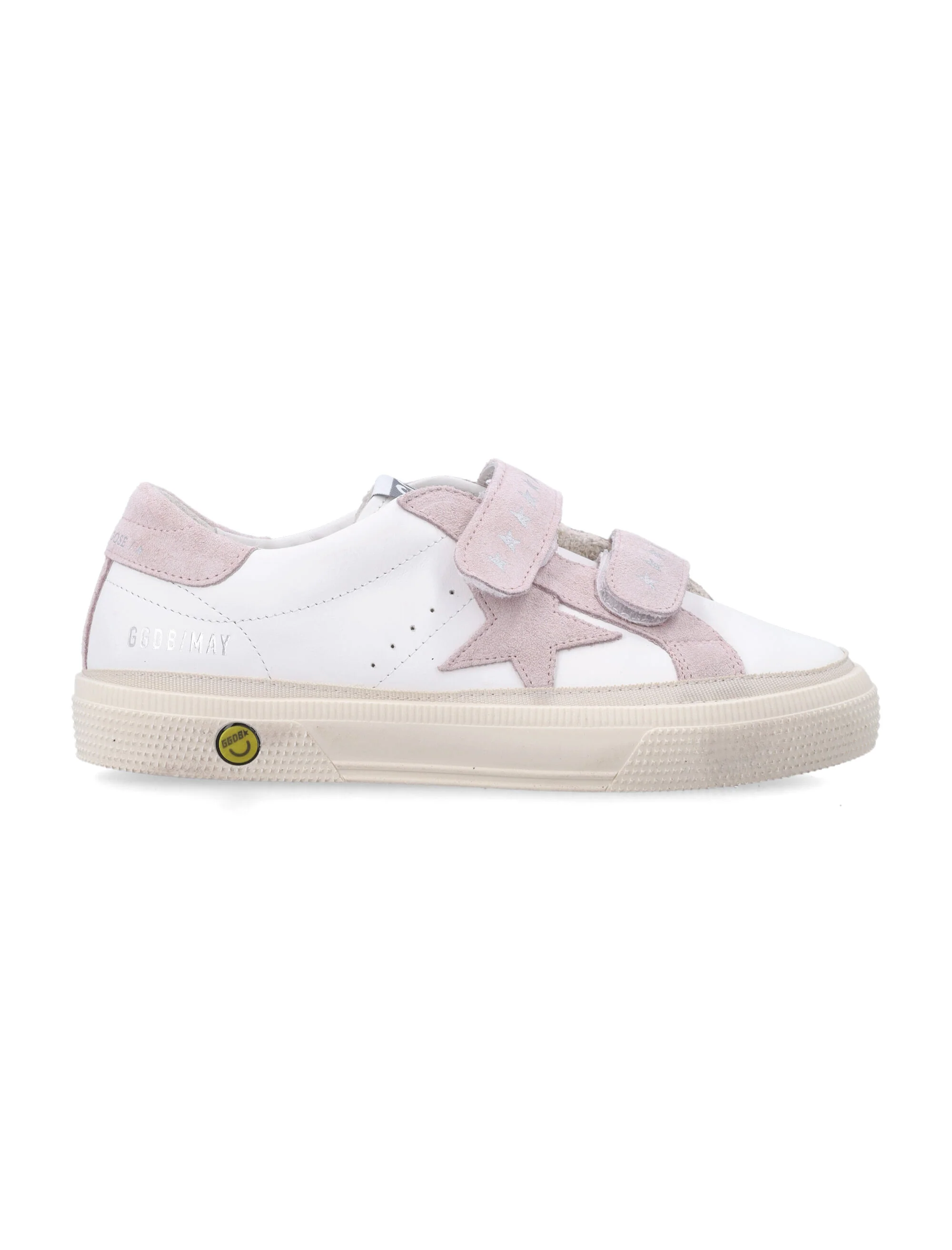 GOLDEN GOOSE KIDS Super Star Glitter Suede-trimmed Sneakers