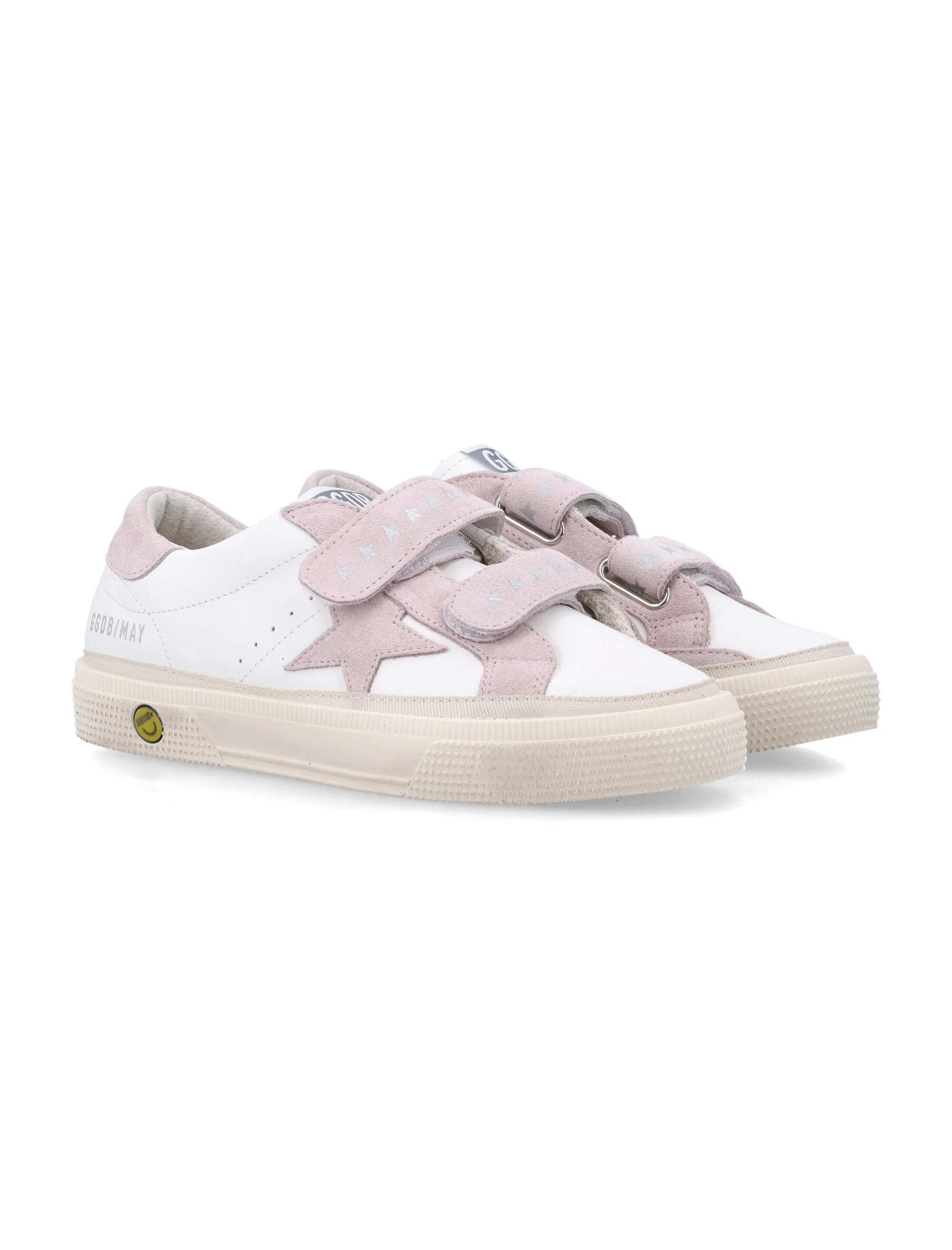 GOLDEN GOOSE KIDS Super Star Glitter Suede-trimmed Sneakers - Image 3