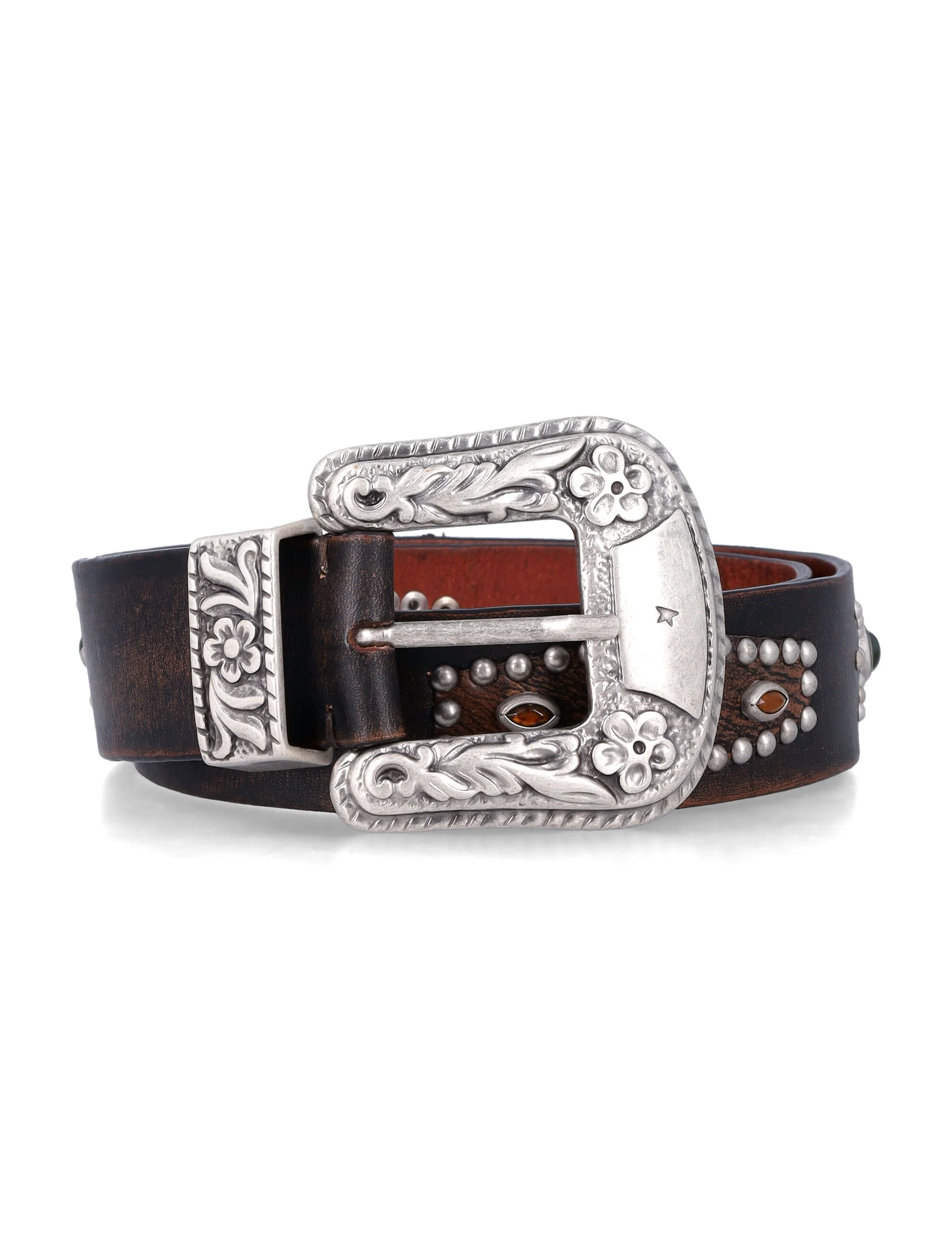 Golden Goose Lace Leather Belt