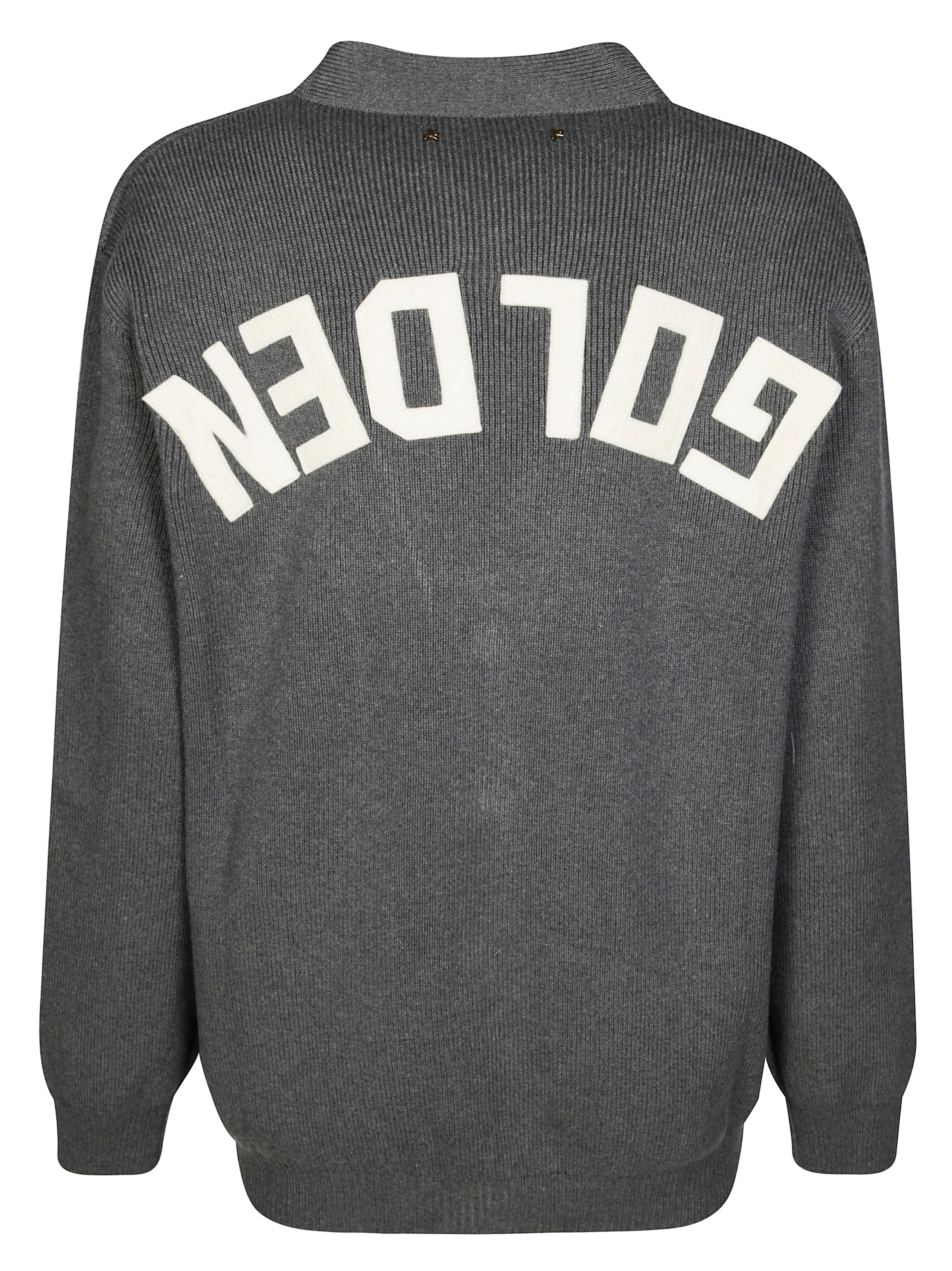 Golden Goose Logo-print Knitted Cardigan - Image 2