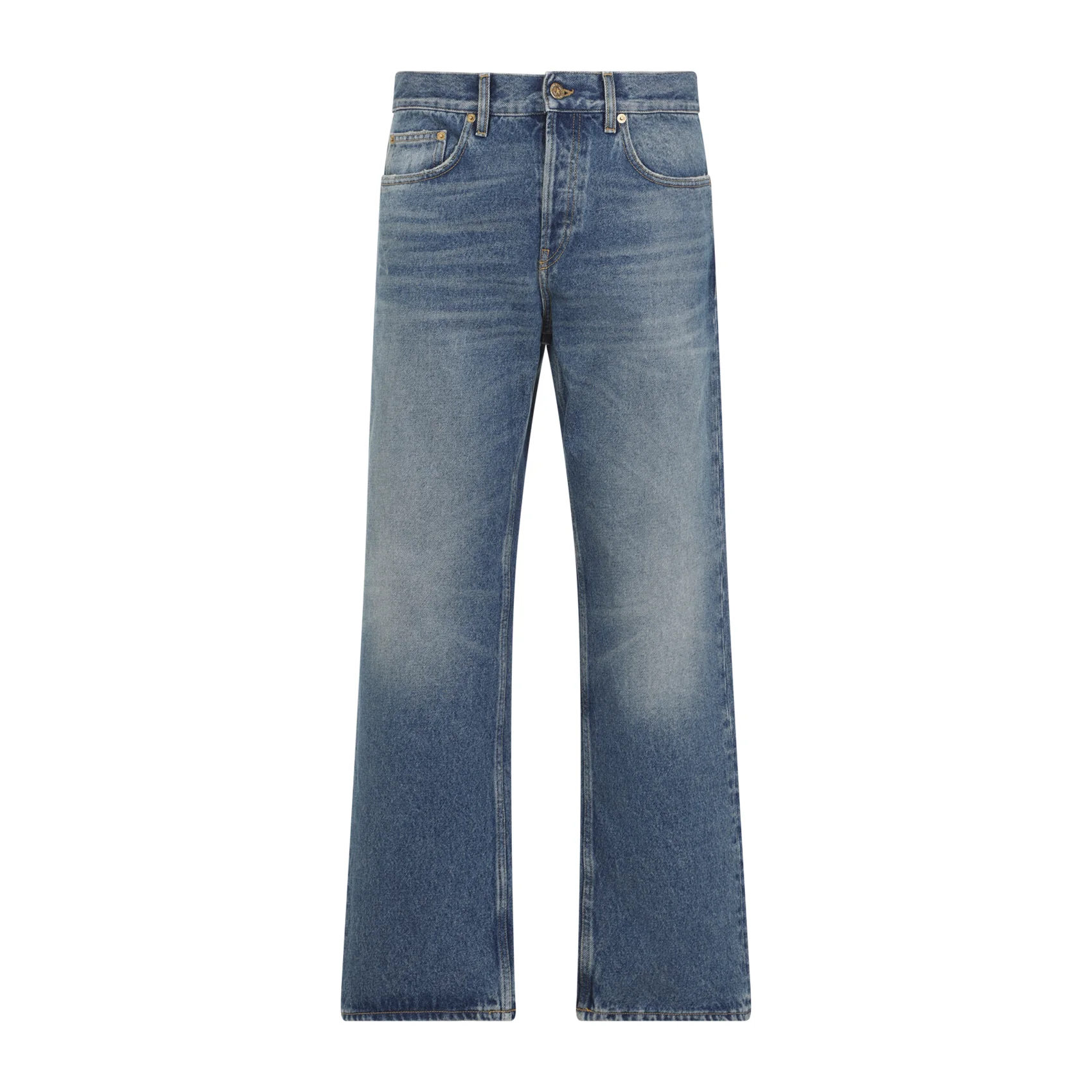 GOLDEN GOOSE Medium Wash Loose Jeans - Image 2