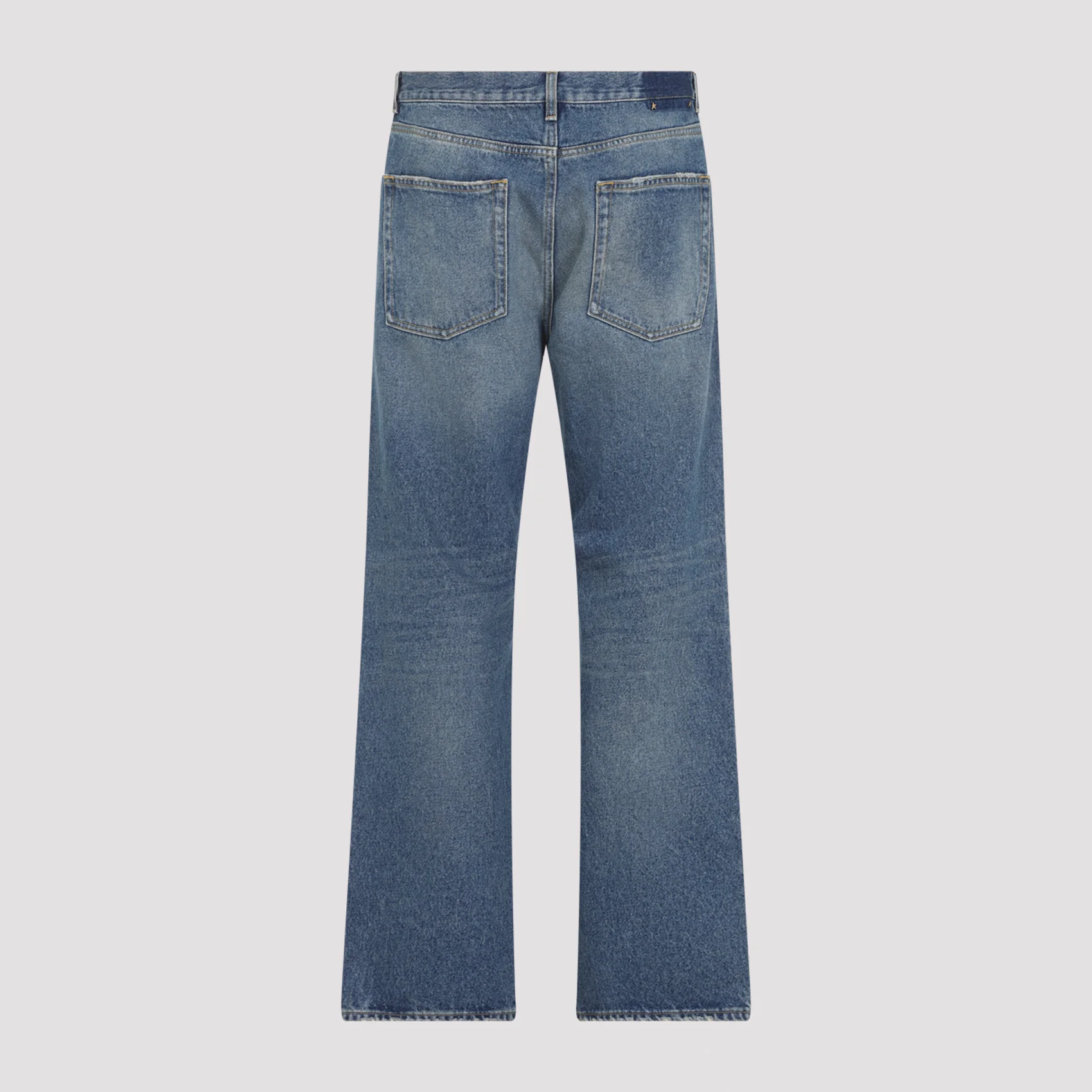 GOLDEN GOOSE Medium Wash Loose Jeans - Image 4