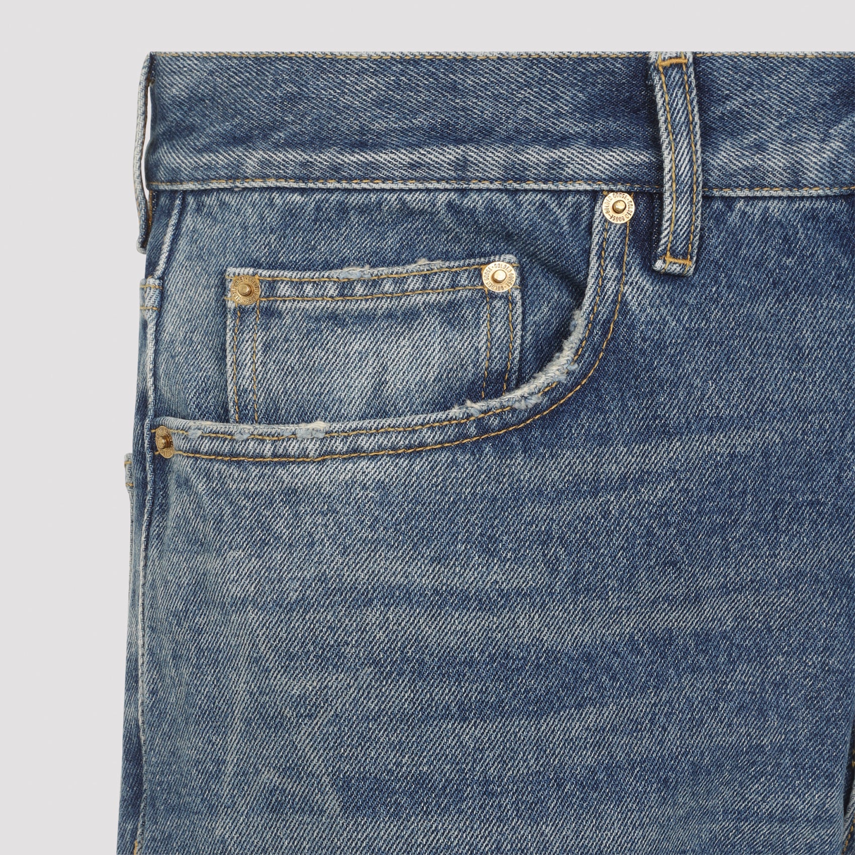 GOLDEN GOOSE Medium Wash Loose Jeans - Image 5