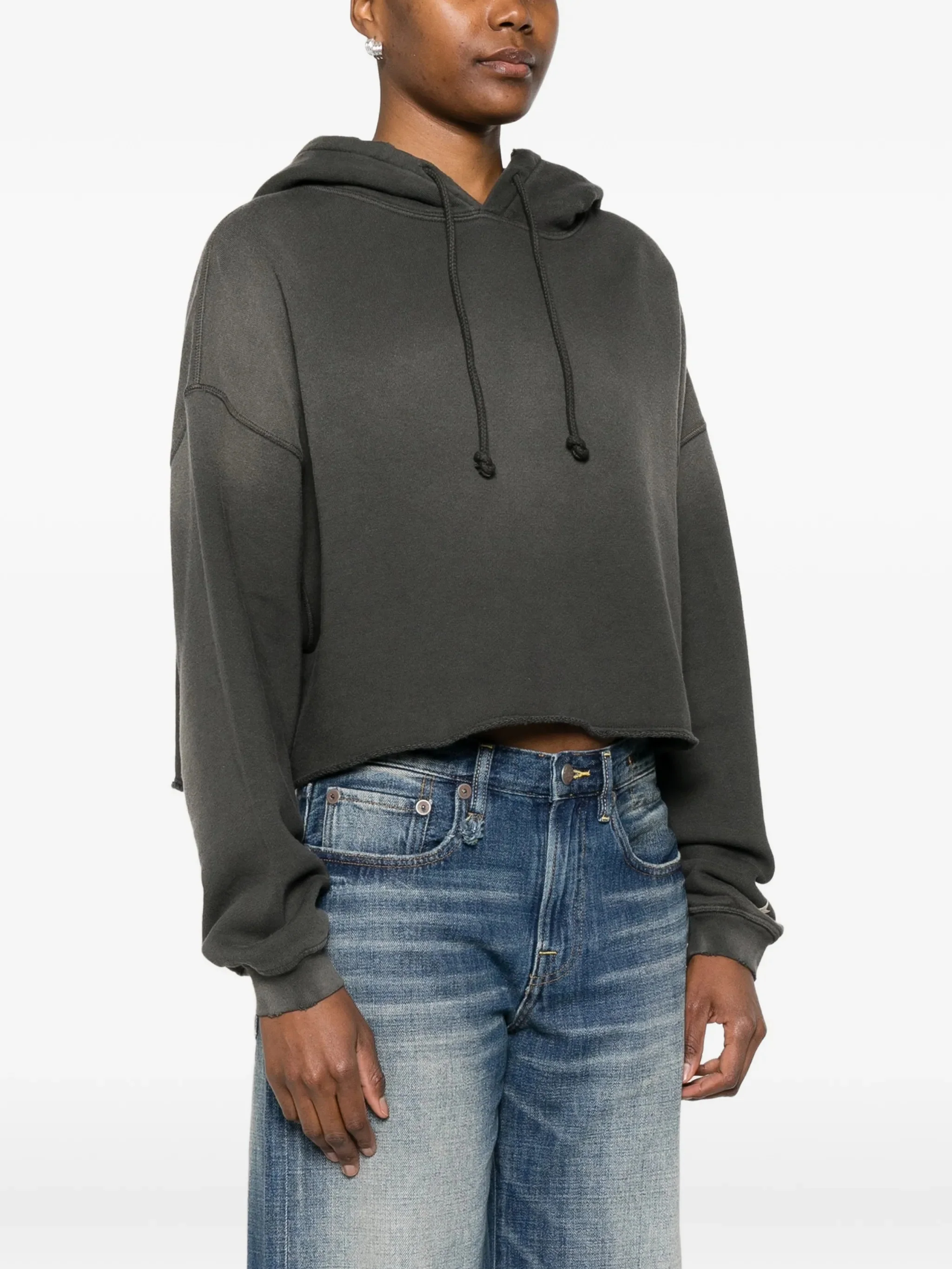 Golden Goose Melange Cotton Sweatshirt - Image 3