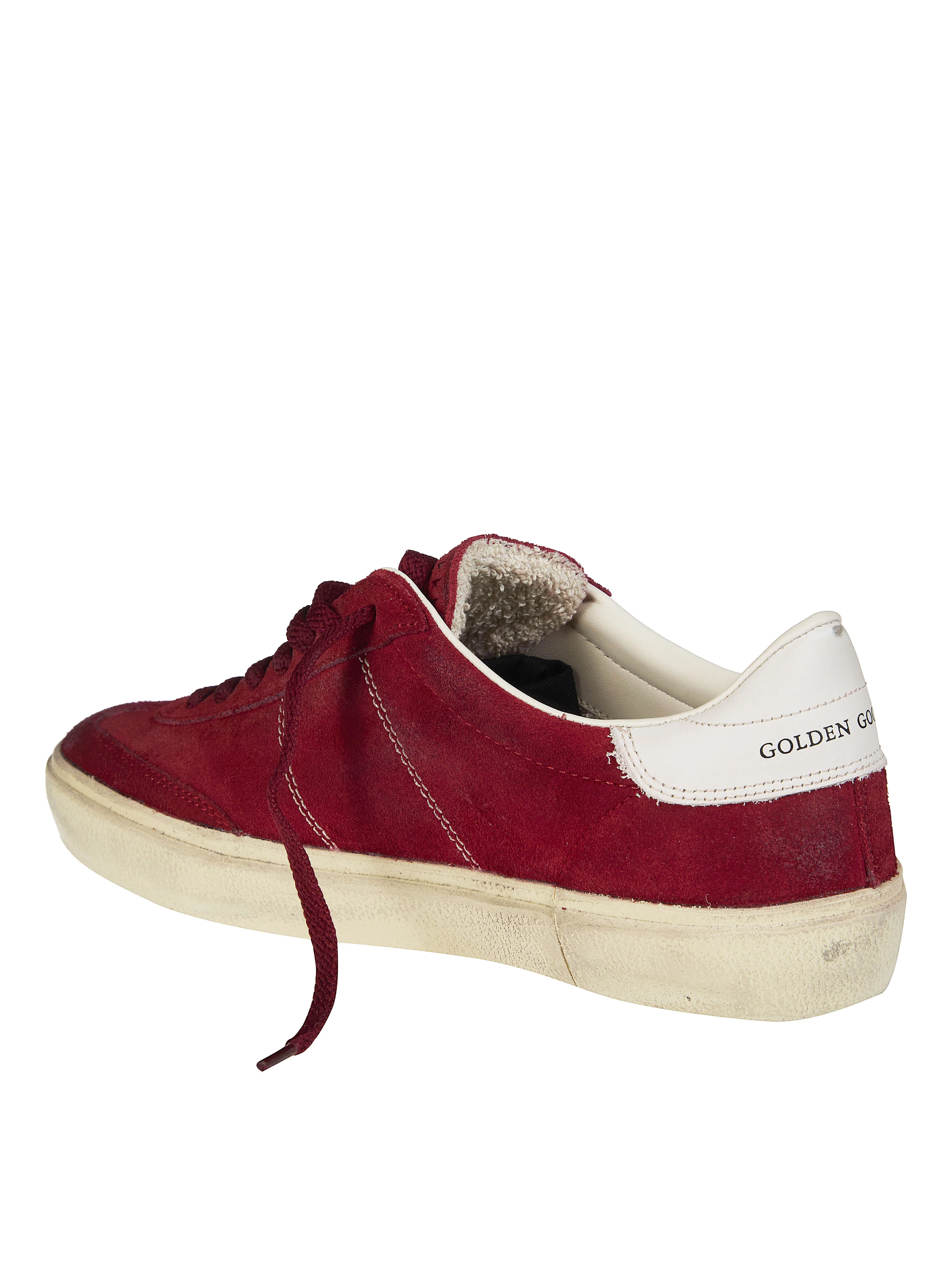 Golden Goose Men's Mini Soulstar Suede Sneakers with Leather Heel - Image 2
