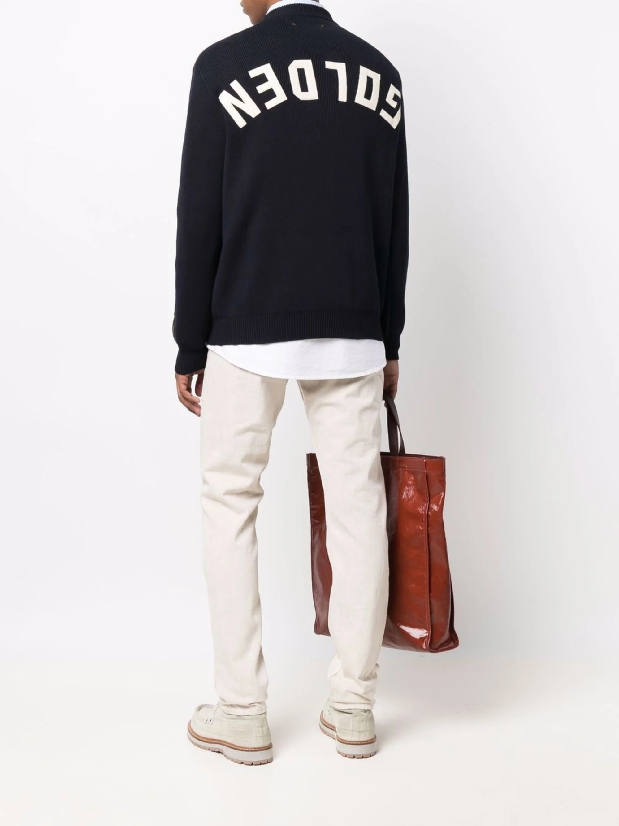 Golden Goose Men's Ribbed Long Sleeve Sweatshirt - Image 3