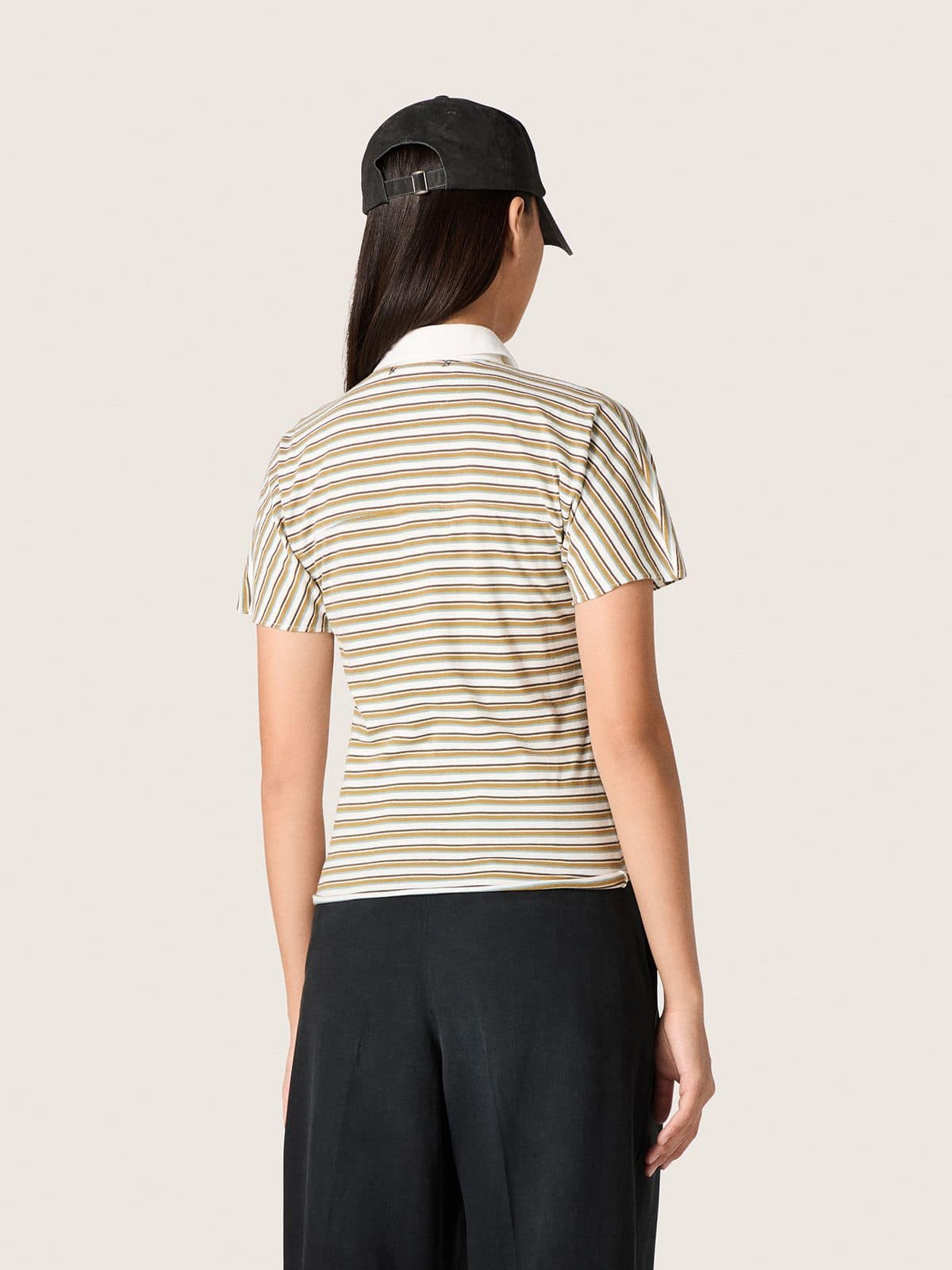 Golden Goose Slim Fit Polo Shirt with Contrast Collar - Size S - Image 5