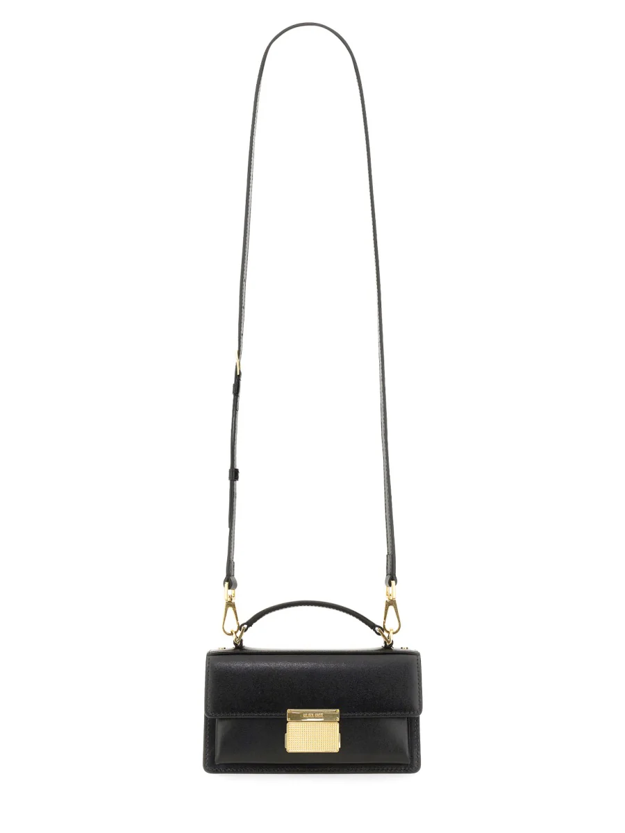 GOLDEN GOOSE Small Venezia Bag in Boarded Leather with Gold Details - Image 3