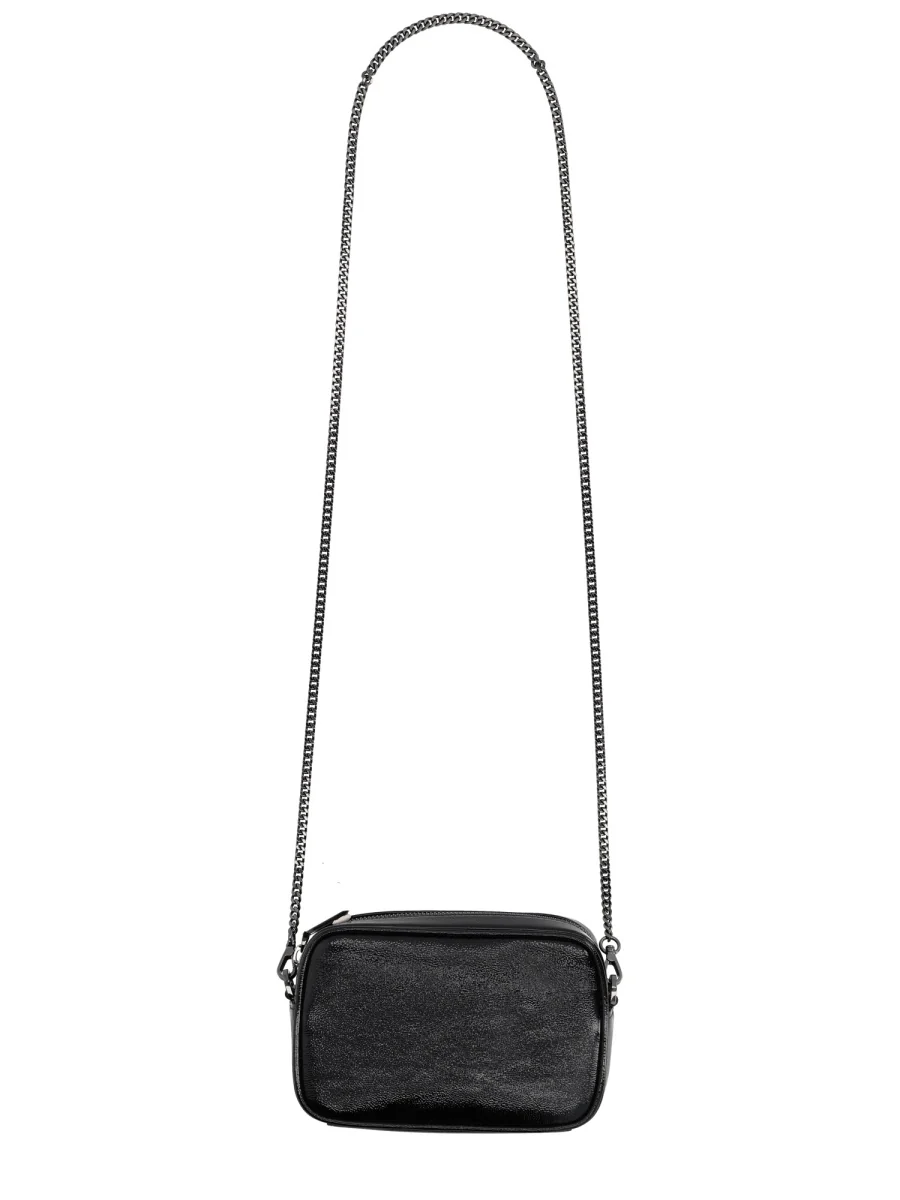 GOLDEN GOOSE Star Bag in Leather with Glitter Star - Image 3