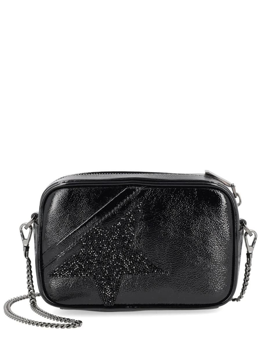 GOLDEN GOOSE Star Bag in Leather with Glitter Star - Image 4