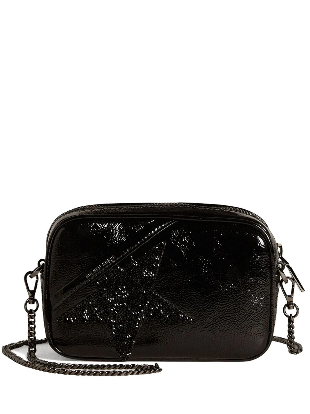 GOLDEN GOOSE Star Bag in Leather with Glitter Star - Image 6