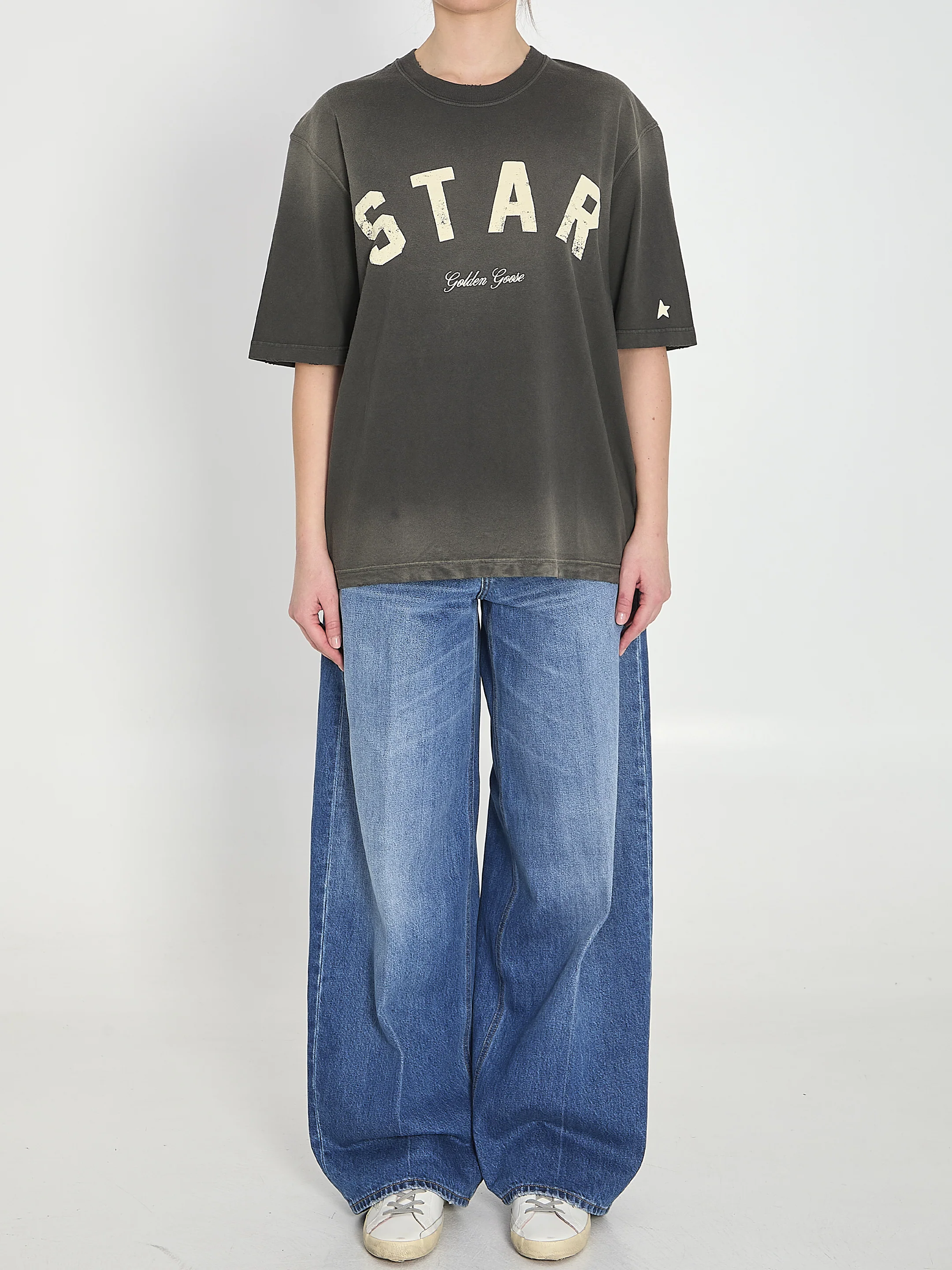 Golden Goose Star Rethxed Fit T-Shirt - Image 5