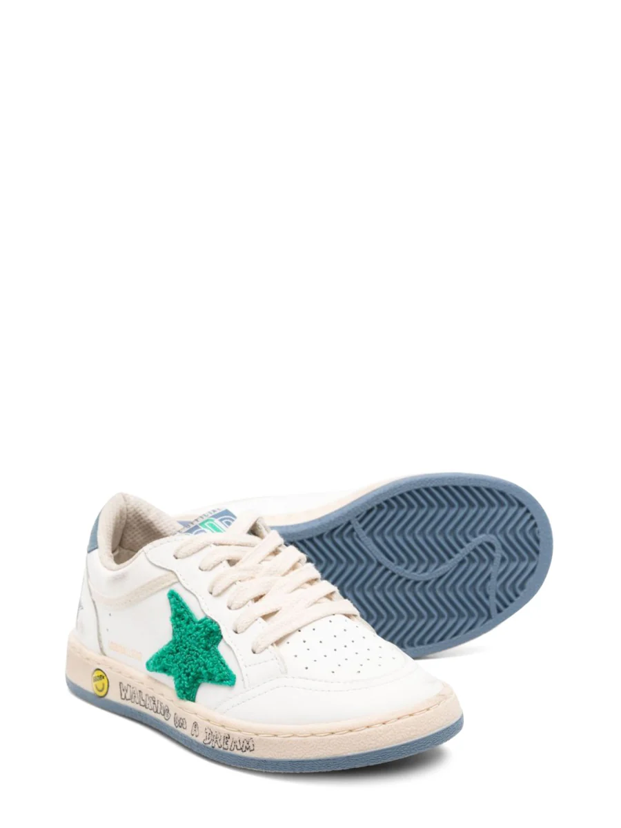 GOLDEN GOOSE SUEDE LEATHER SHOES with STAR - Image 3