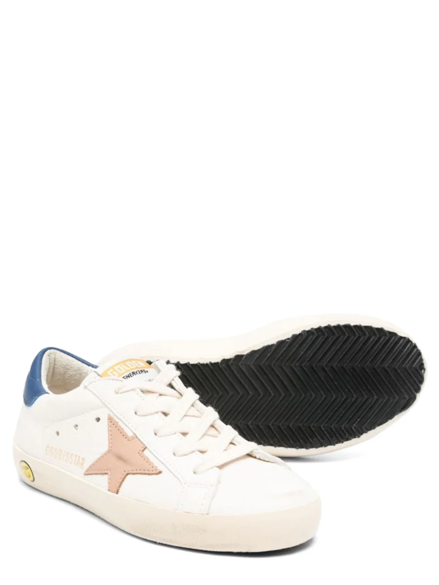 GOLDEN GOOSE Super-Star Distressed-effect Sneakers - Image 3