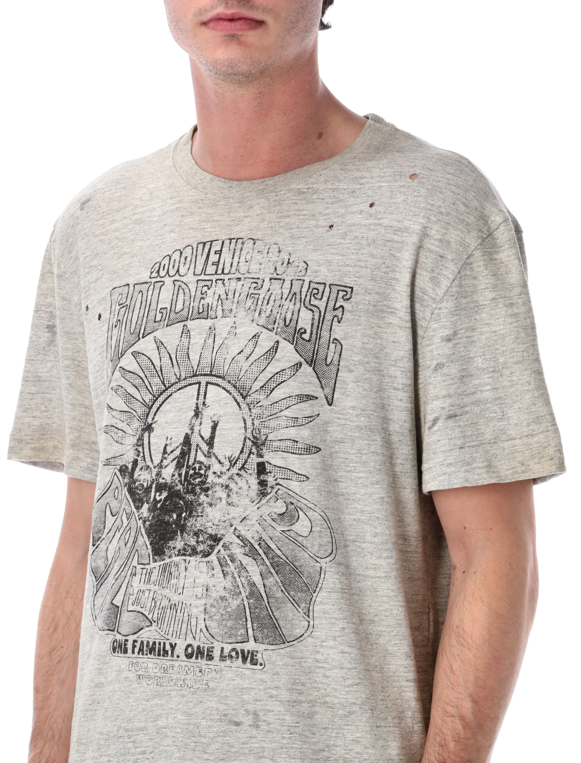 Golden Goose Vintage Inspired Men's T-Shirt - Image 3
