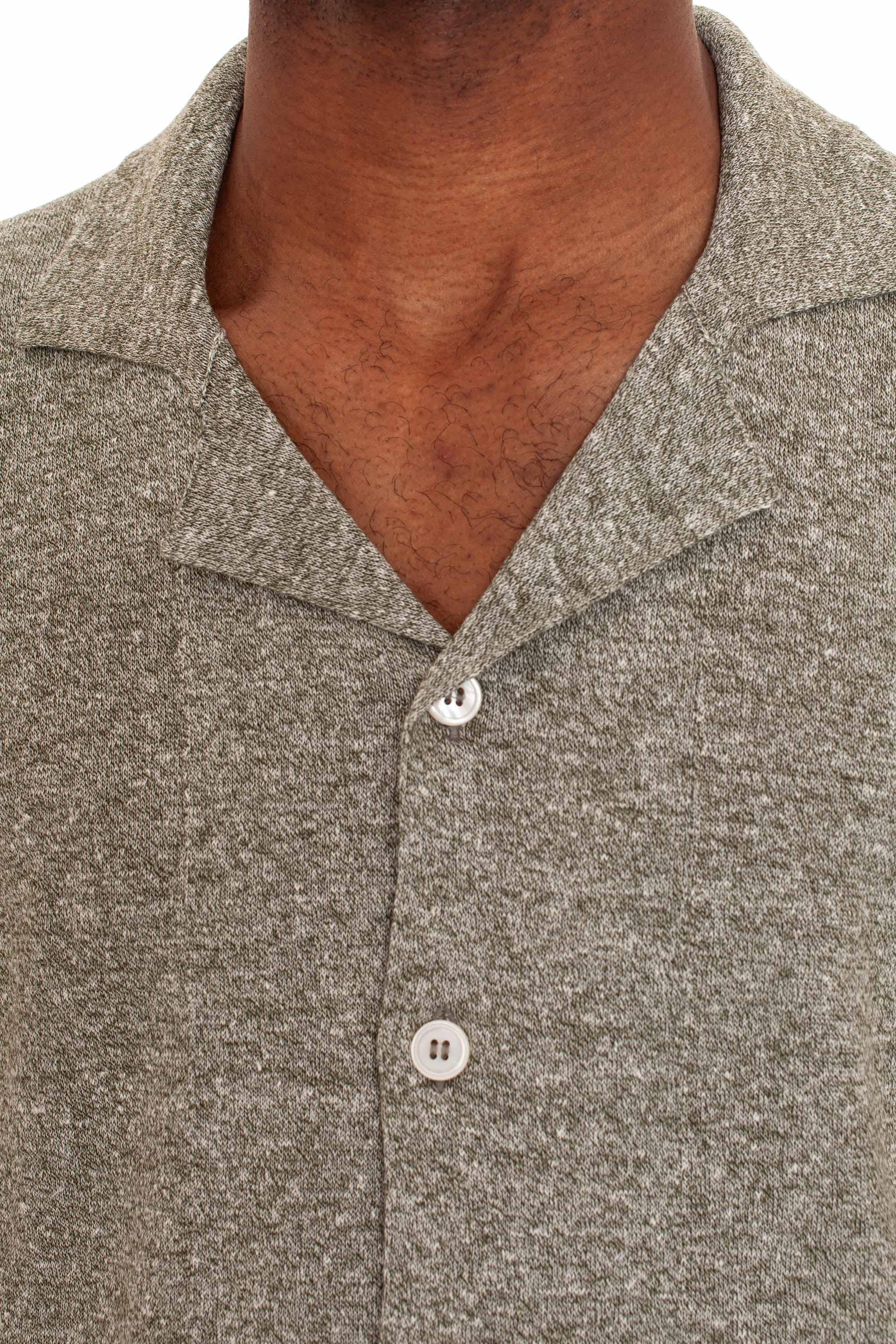 Gran Sasso Men's Stylish Button-Up Mini Shirt - Image 5