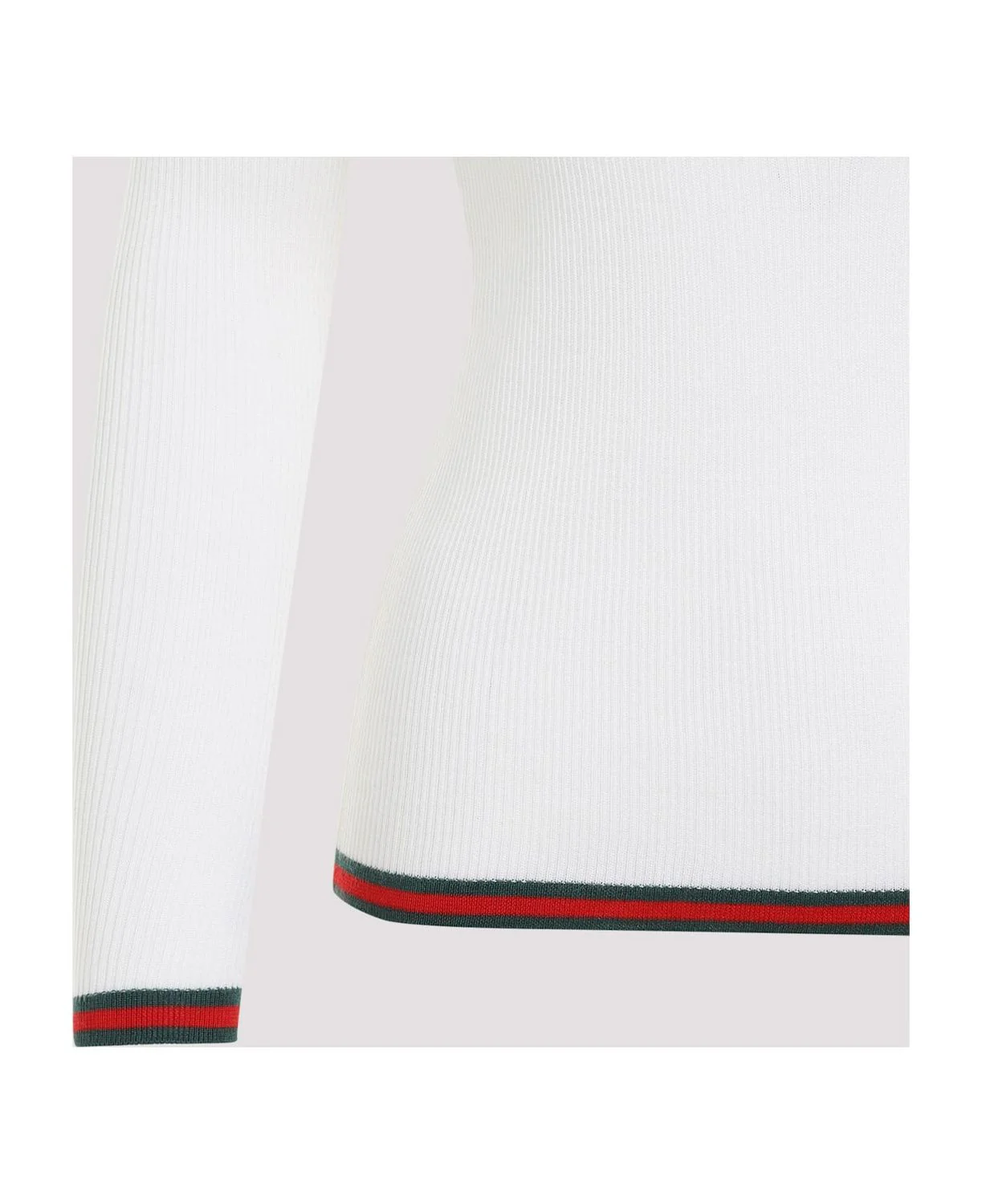 GUCCI Cashmere and Silk Polo Shirt - Image 3