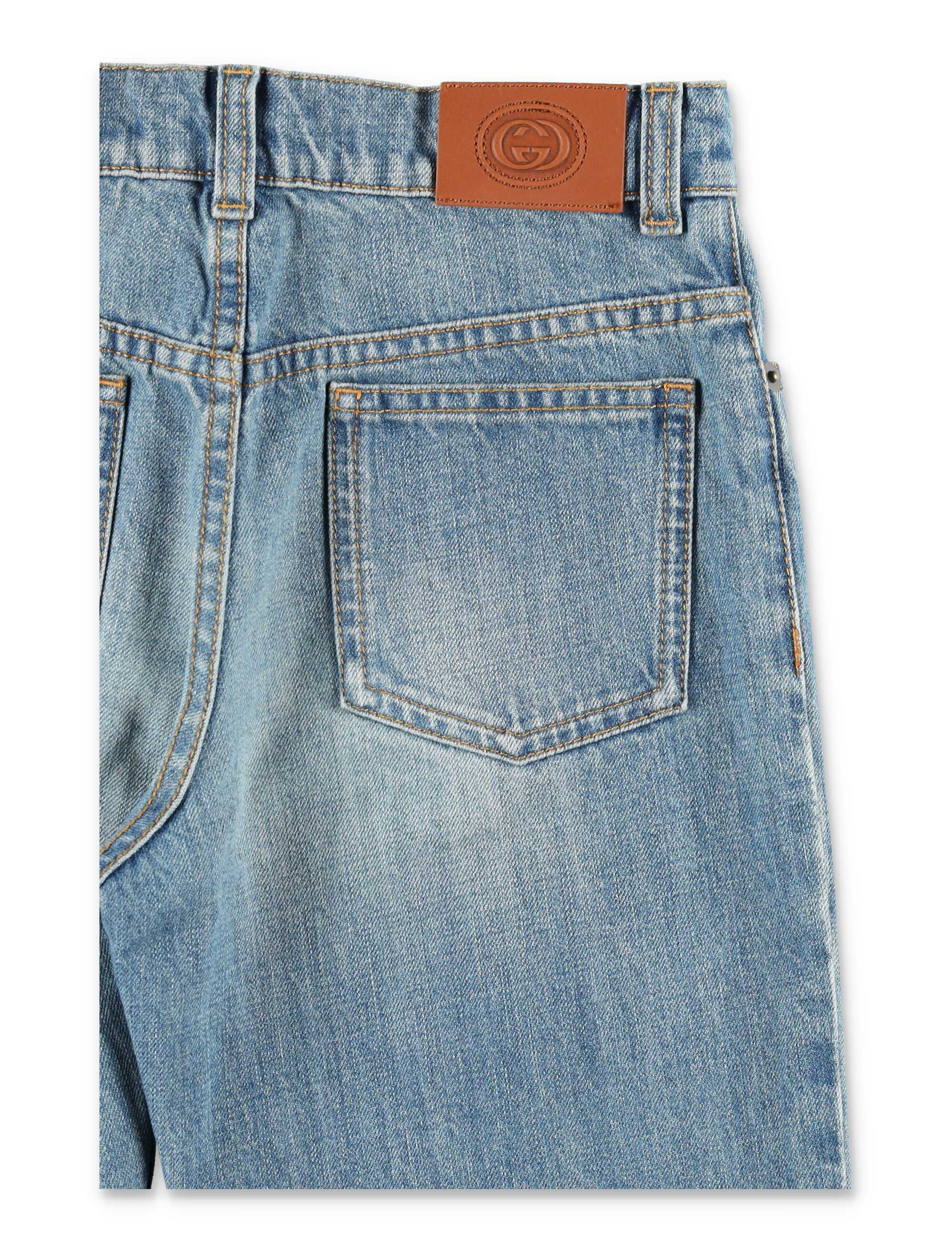 Gucci Classic Kids' Denim Jeans - Image 2