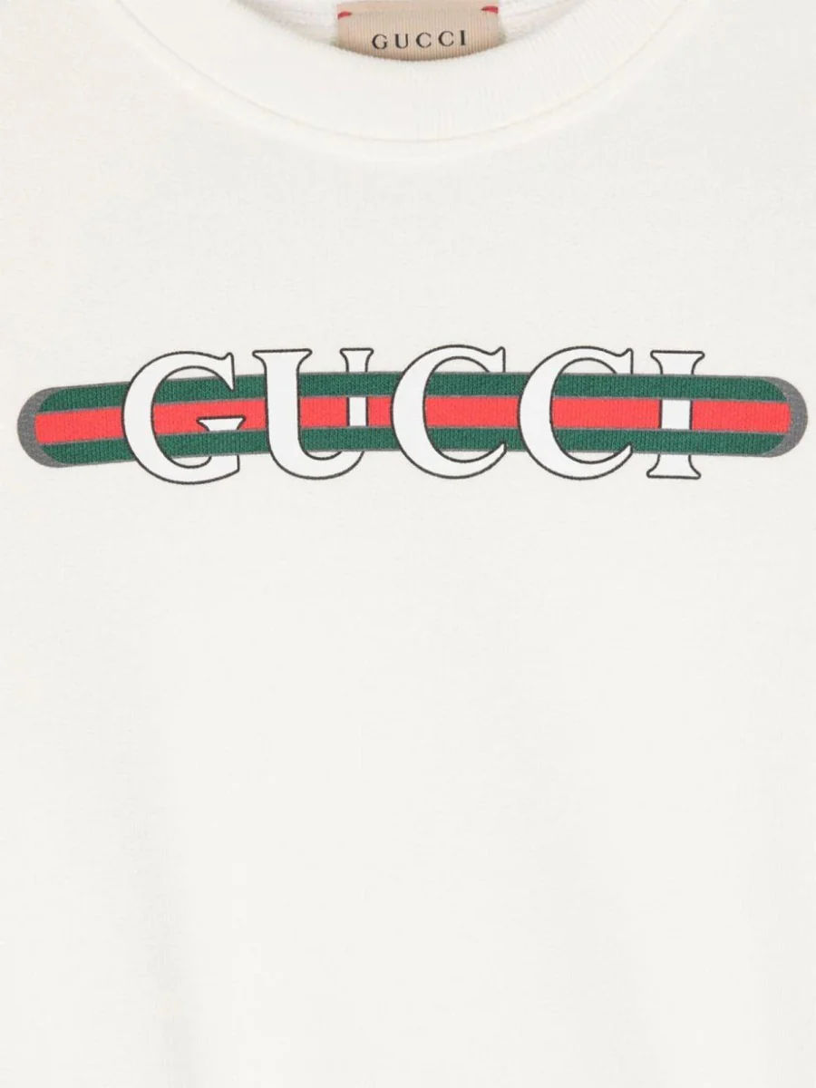 GUCCI Cotton Logo Sweatshirt - Image 3