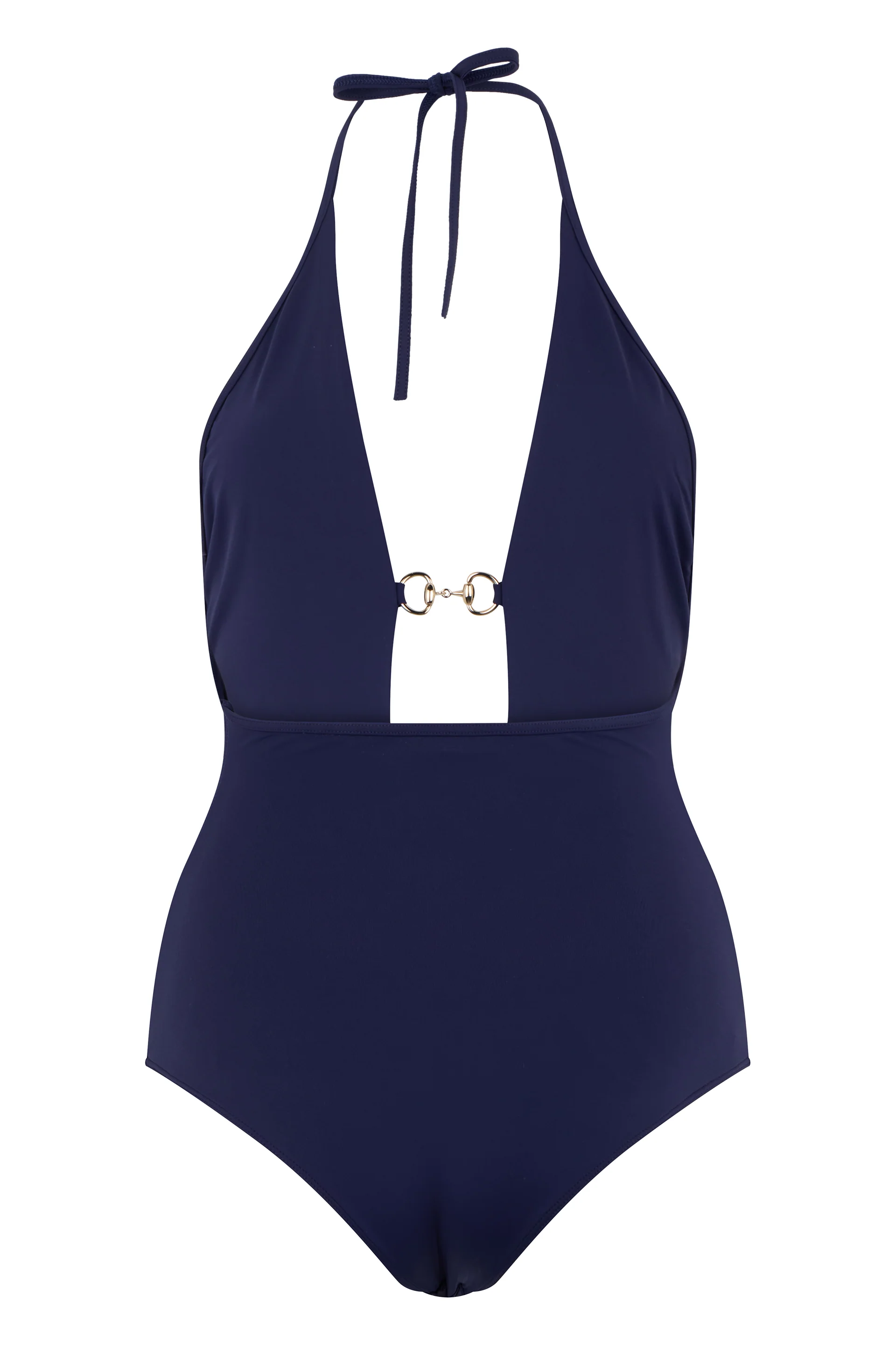 Gucci Elegant One-Piece Swimsuit with Ties at the Neck, Sizes Available - Image 2