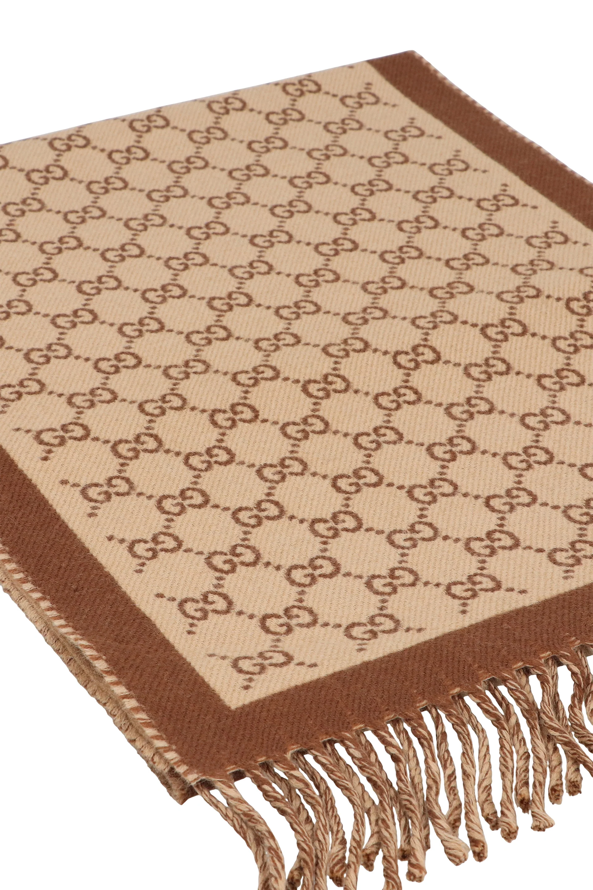 Gucci Elegant Wool Scarf 34x194 cm - Image 3