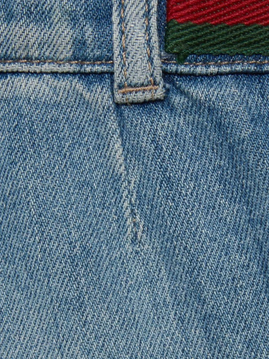 GUCCI GG Denim Bermuda Shorts - Image 3