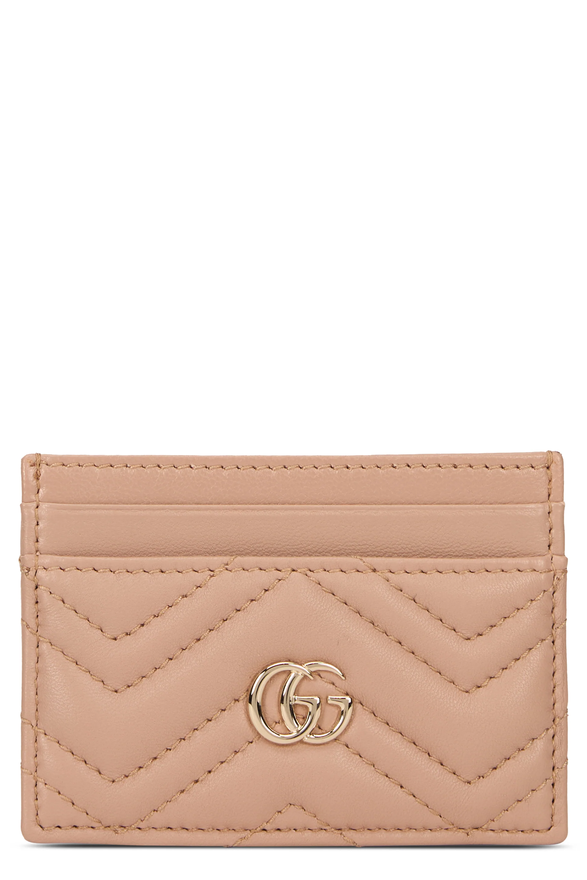 Gucci GG Marmont Card Case in Leather