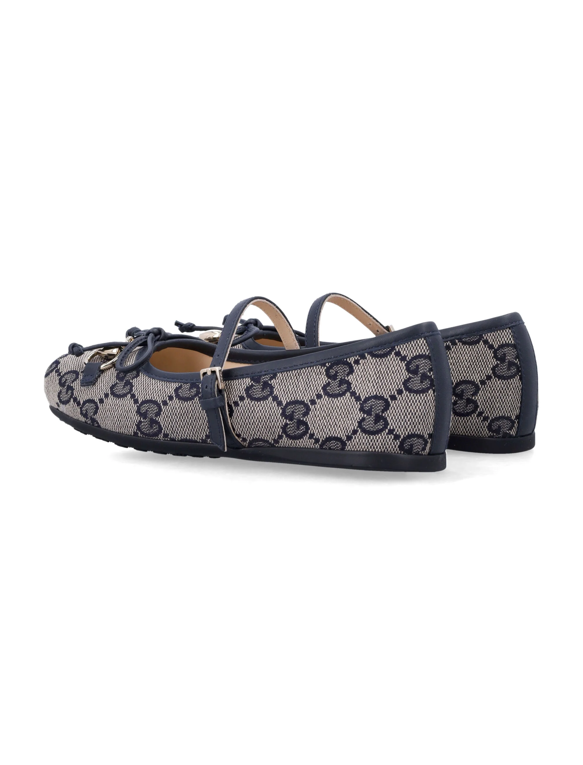 Gucci Kids' Mini Ballet Flats with Signature Accents - Image 4