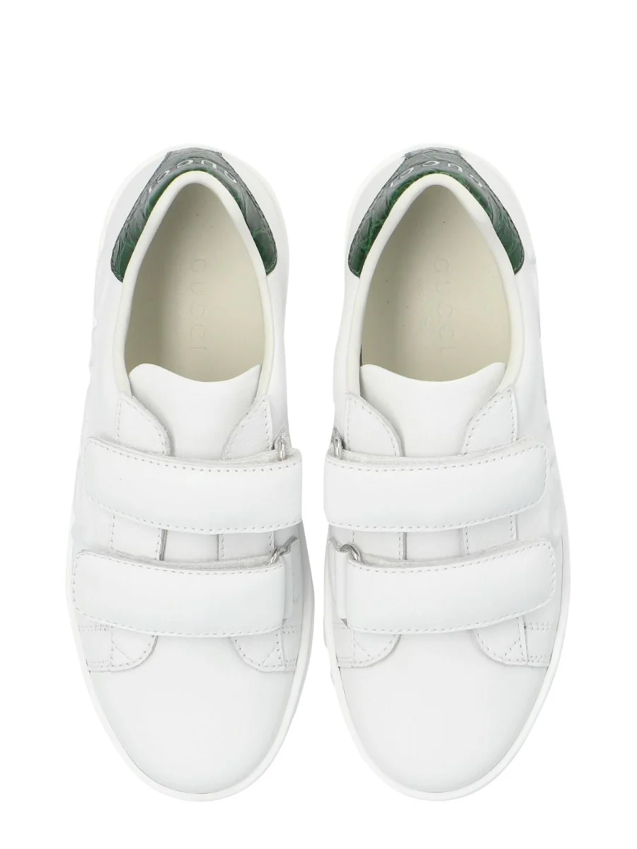 GUCCI Men's Ace Studded Sneaker with Web - Image 2