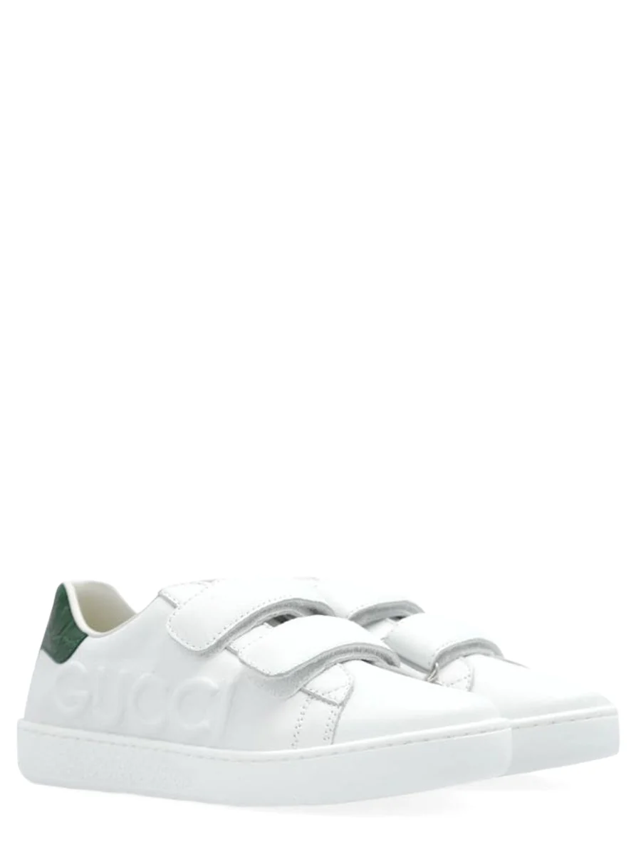 GUCCI Men's Ace Studded Sneaker with Web - Image 3