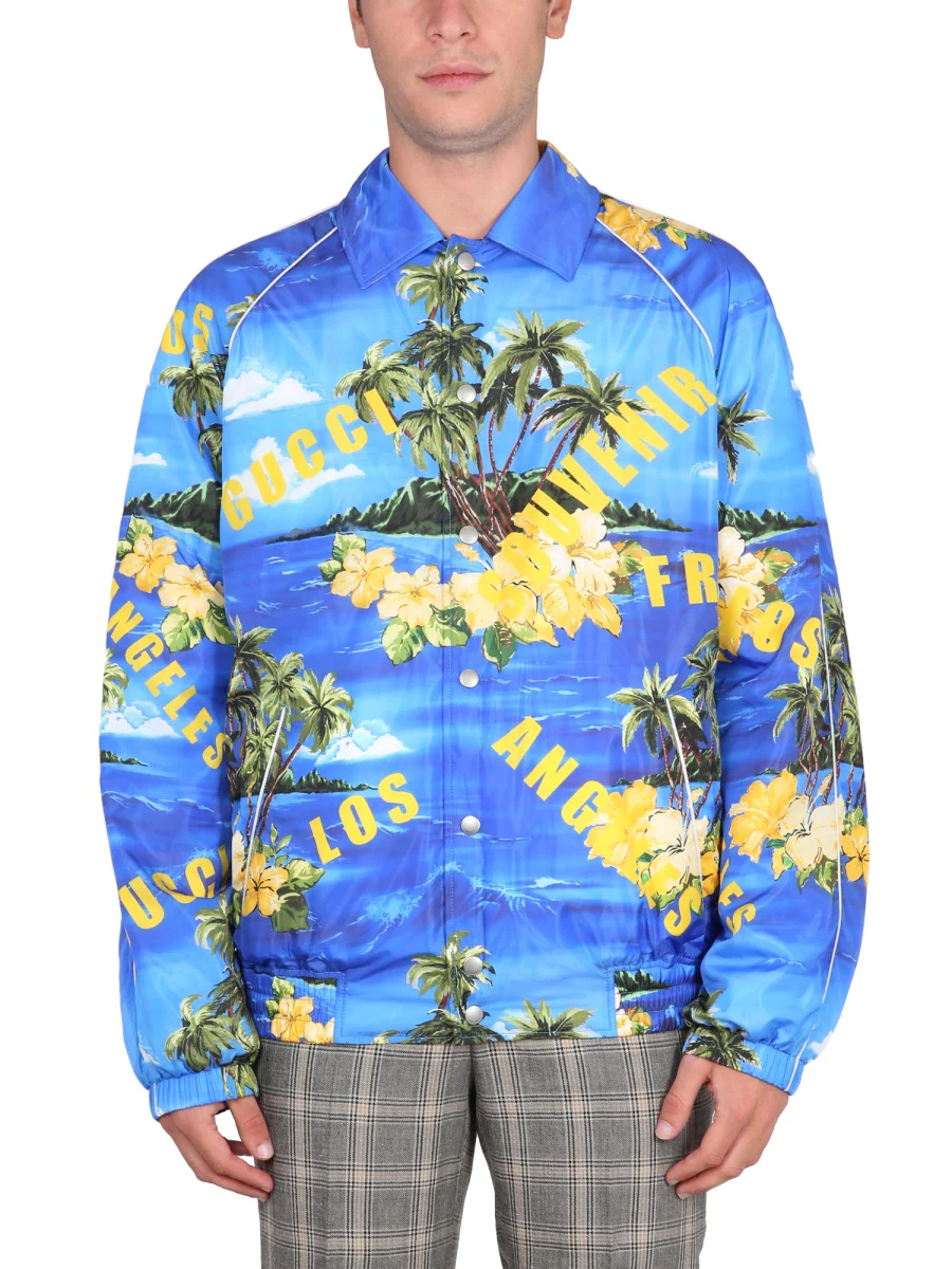 Gucci Men's Mini Nandlon Sports Jacket