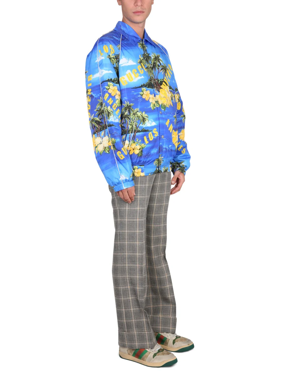 Gucci Men's Mini Nandlon Sports Jacket - Image 2