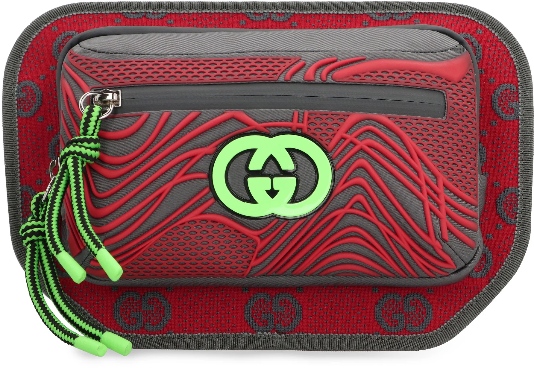 Gucci Mini Jacquard Belt Handbag - Image 2