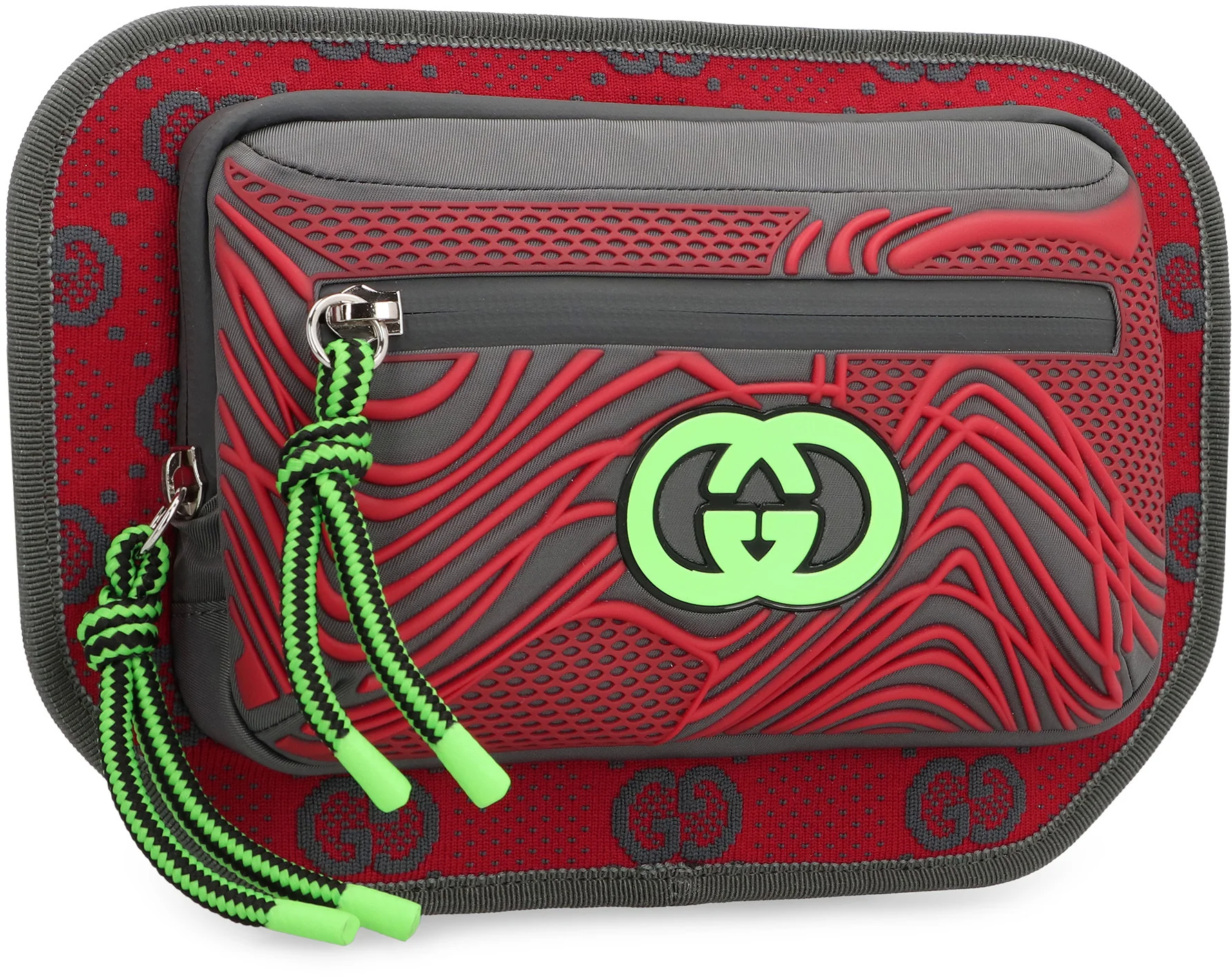 Gucci Mini Jacquard Belt Handbag - Image 3