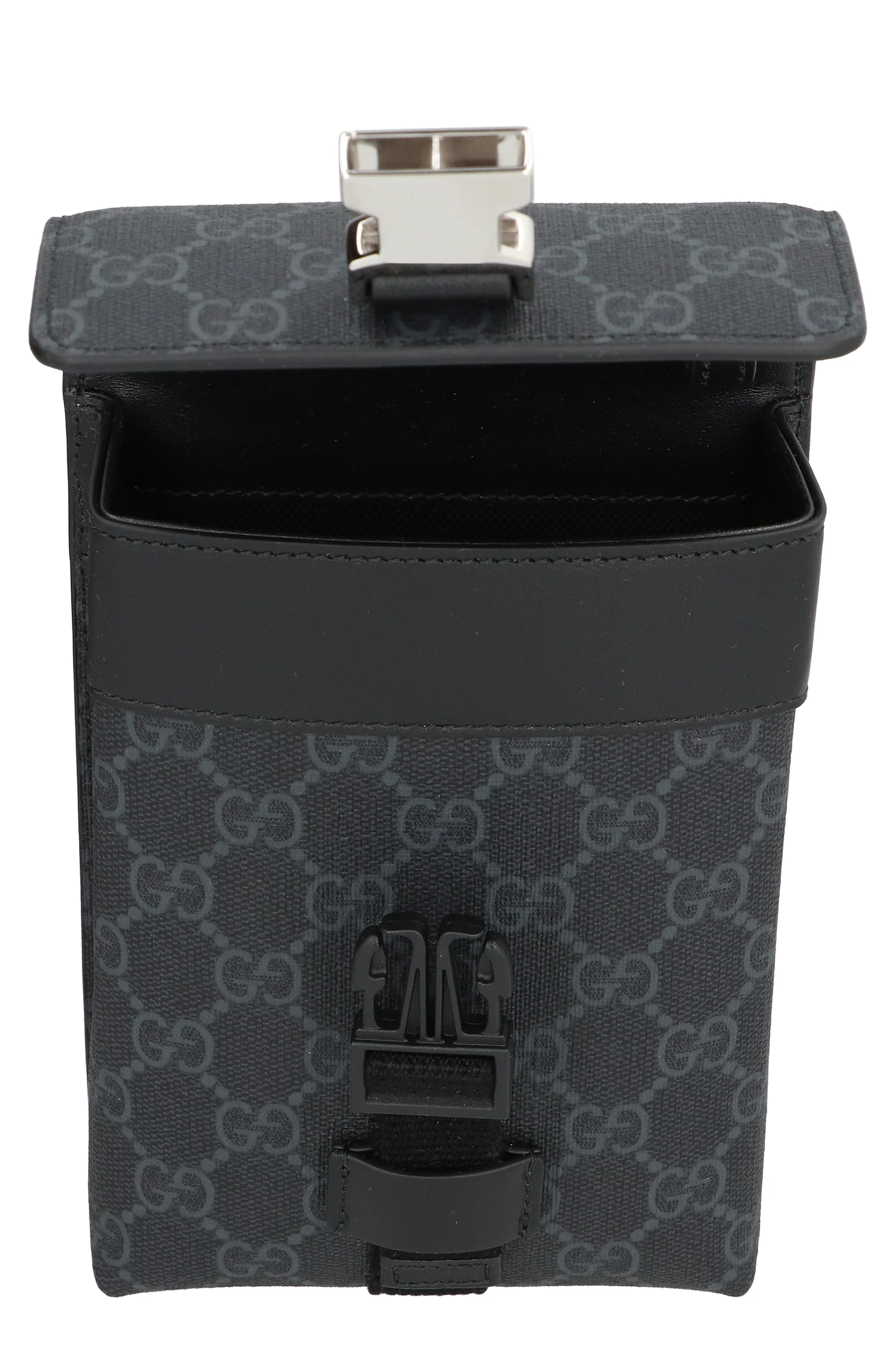 Gucci Mini Supreme Handbag with Leather Details - Image 6