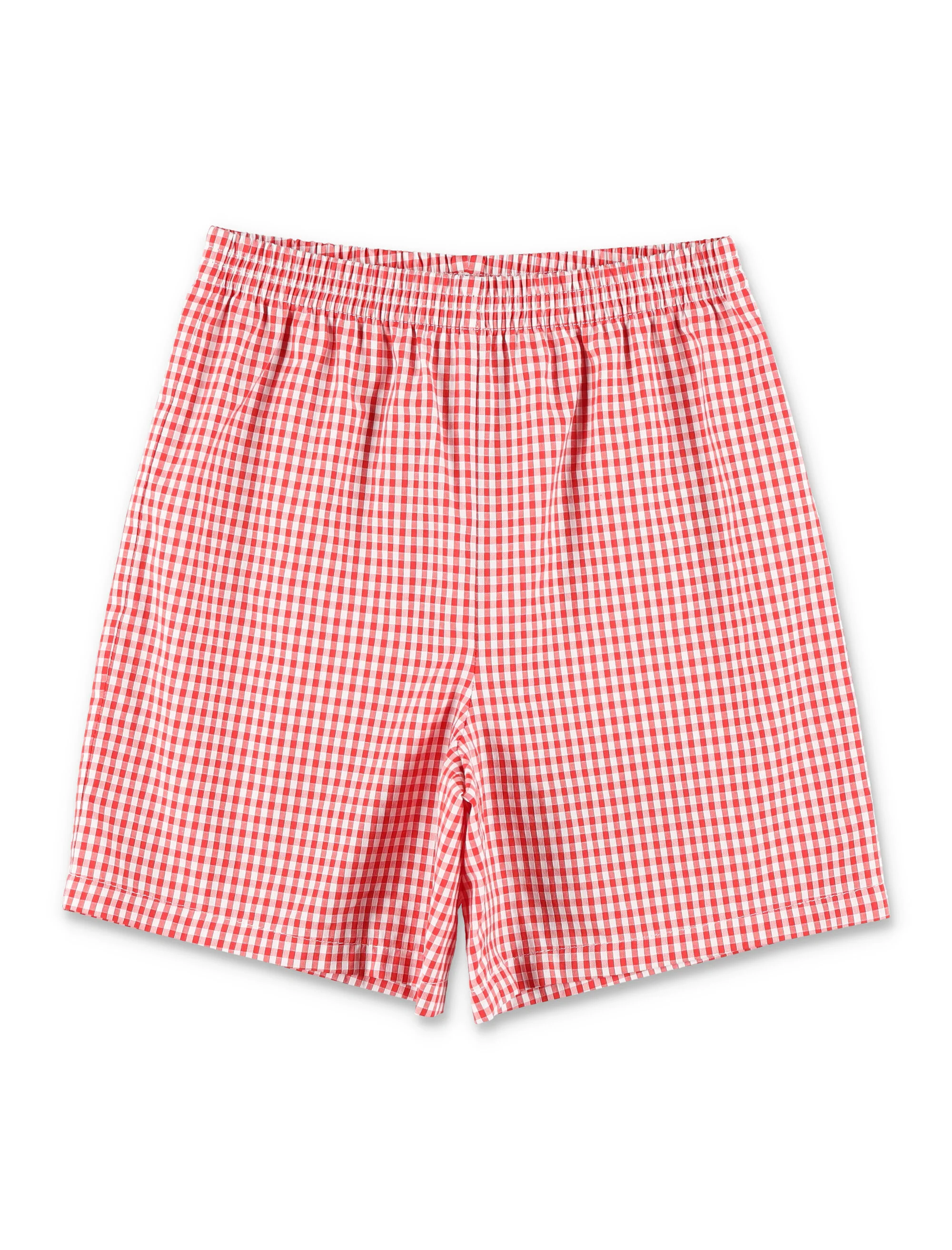 Gucci Mini Vichy Check Denim Shorts for Boys