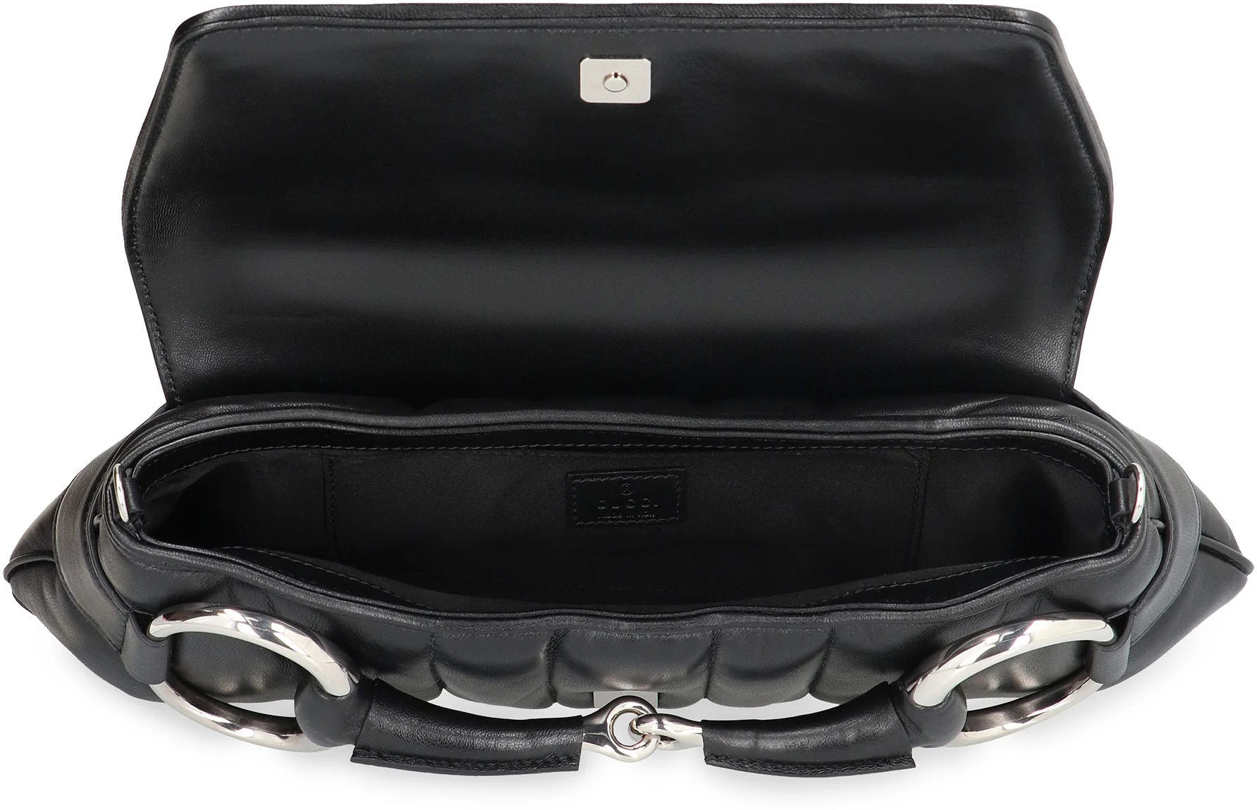 Gucci Quilted Horsebit Chain Media Shoulder Handbag - 38cm - Image 6
