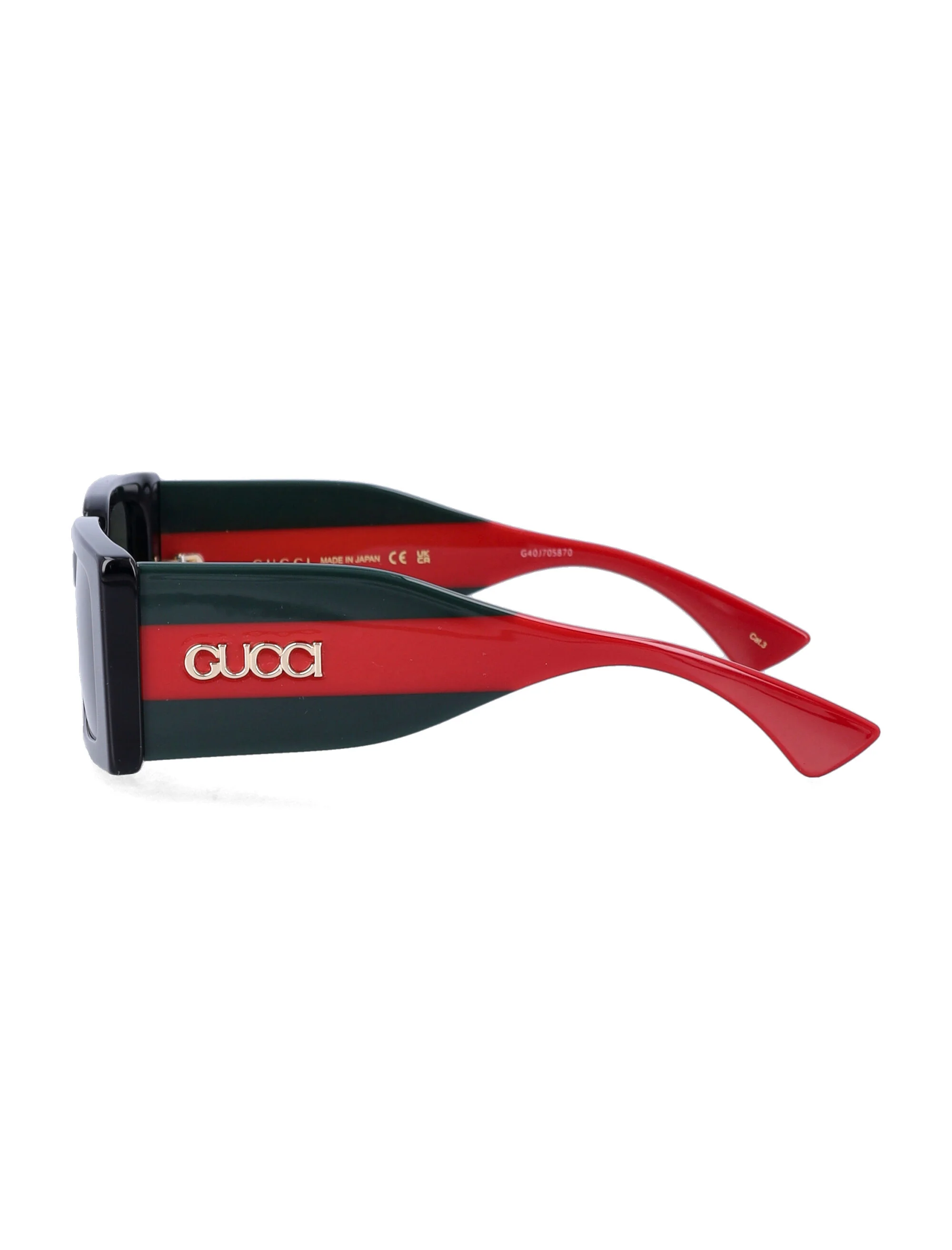 Gucci Rectangular Frame Sunglasses - Image 5