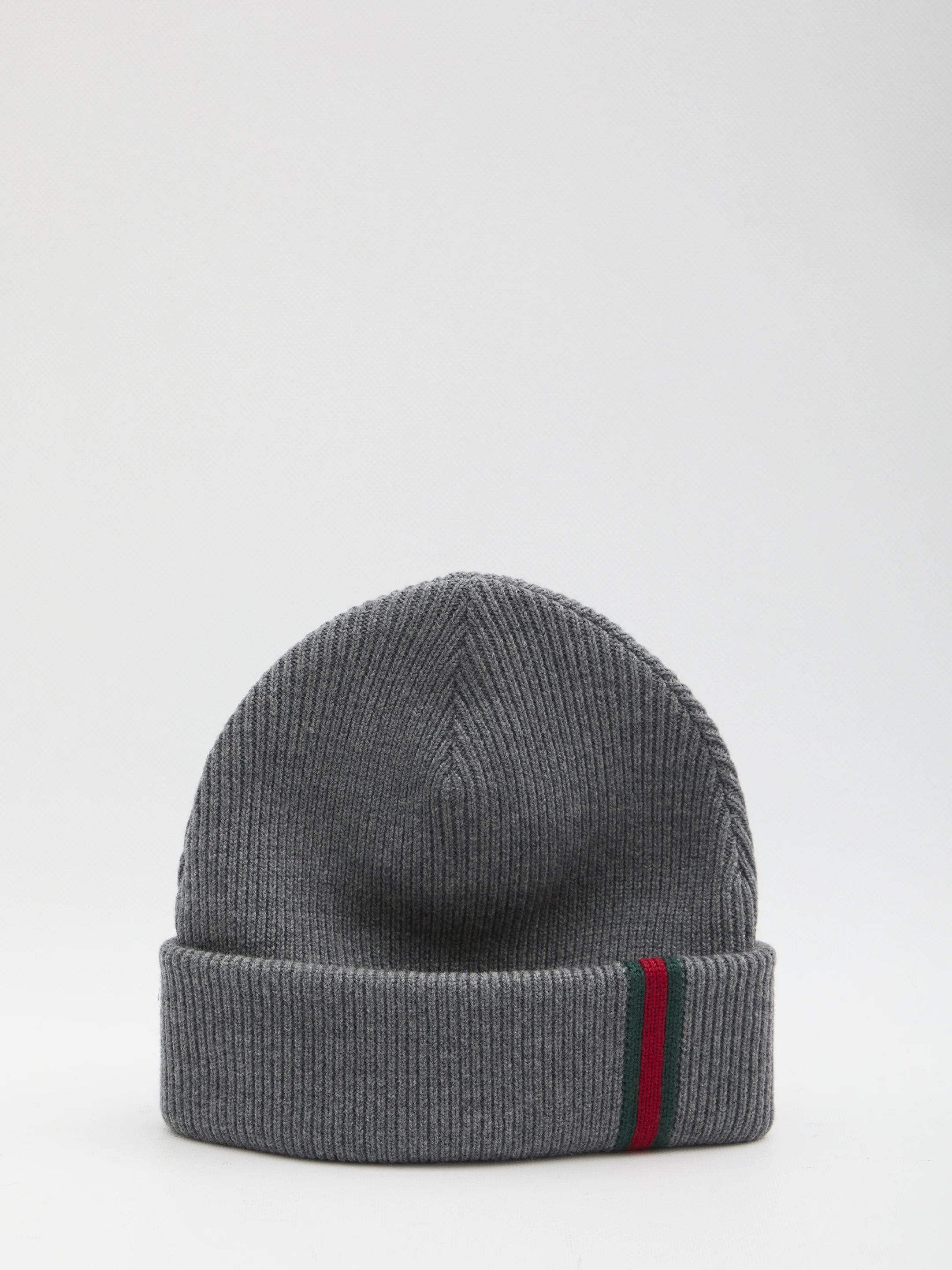 GUCCI Wool Hat with Web